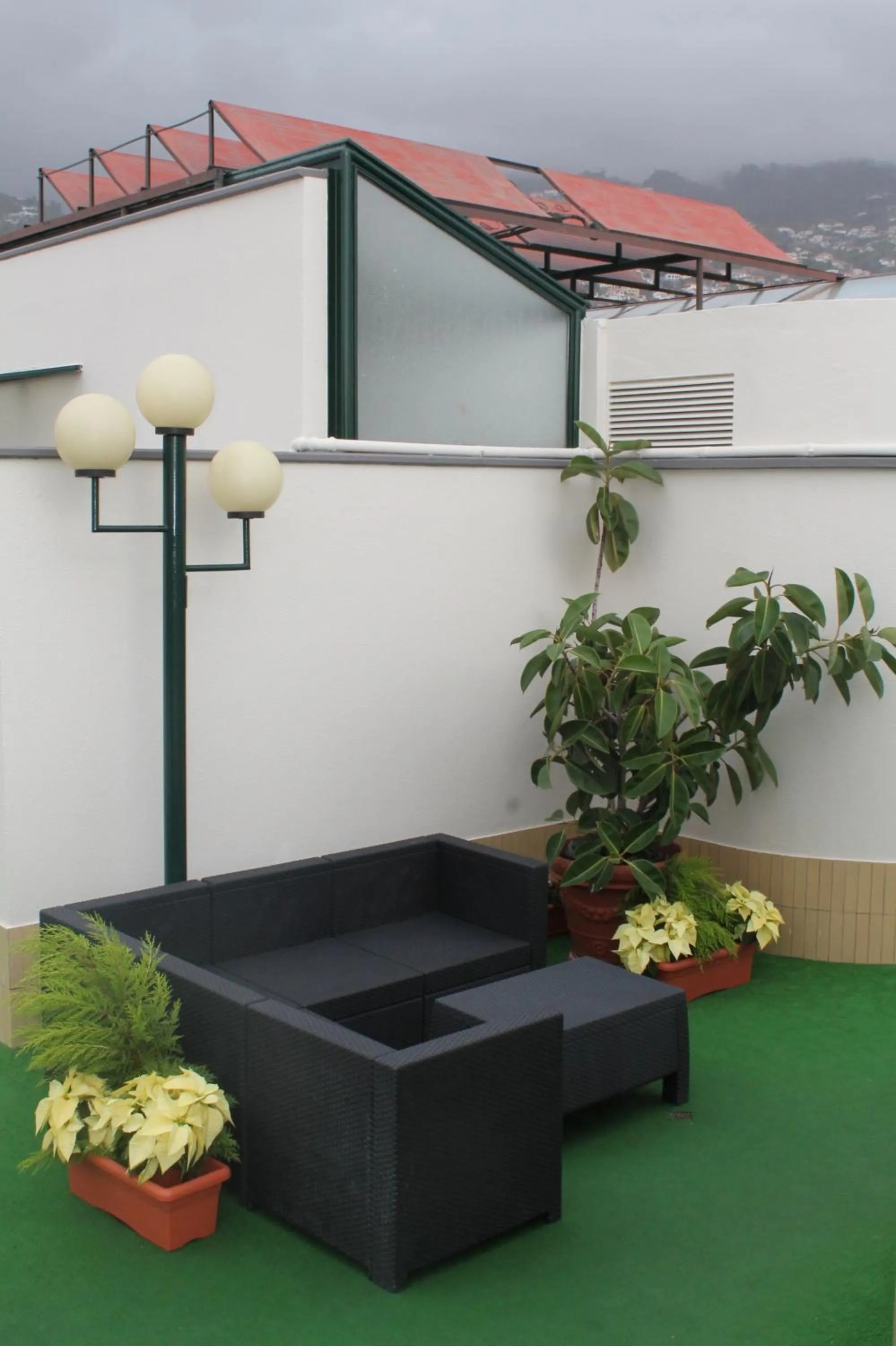 Patio in Hotel Windsor