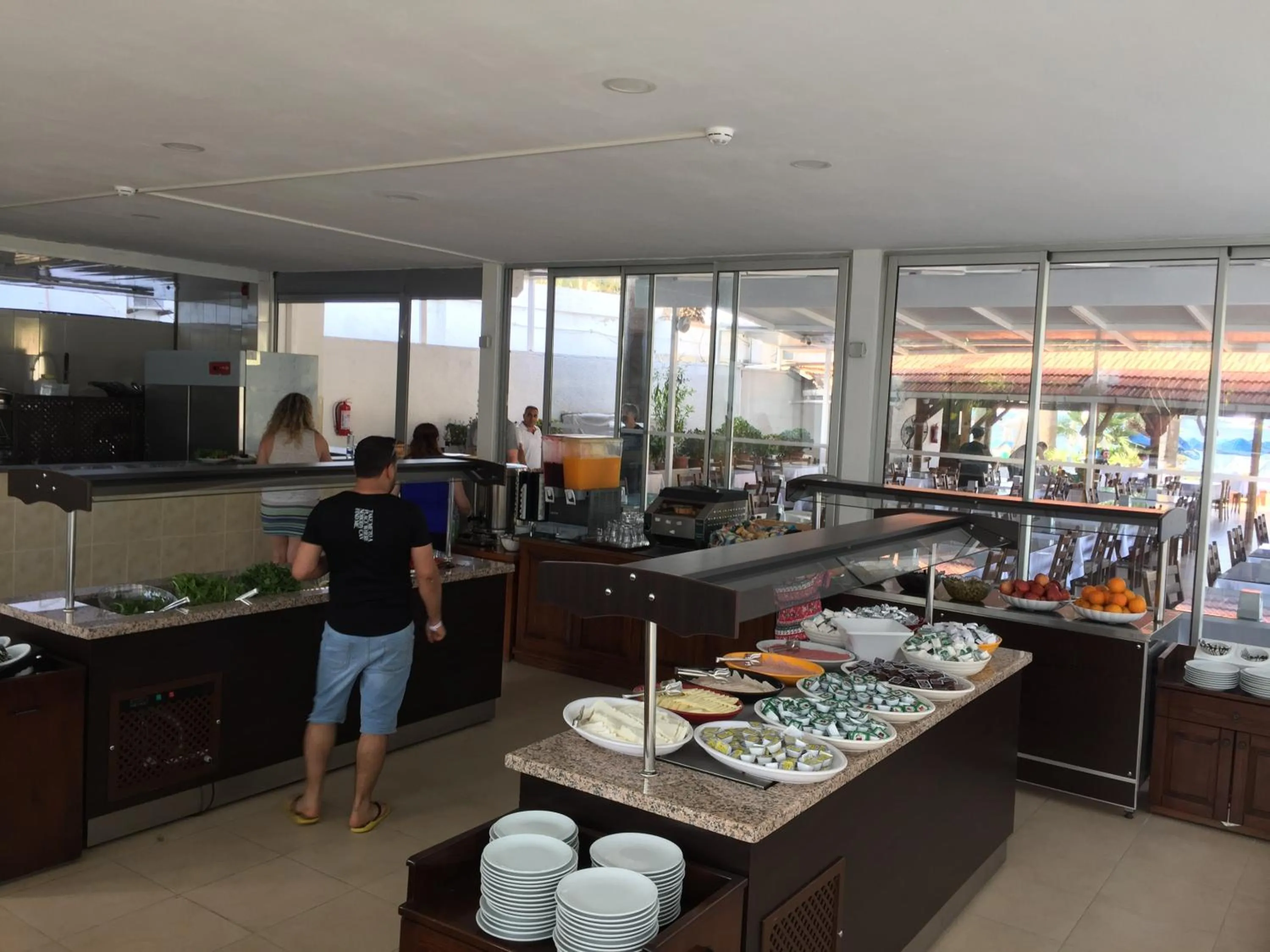 Breakfast in Nagi Beach Hotel