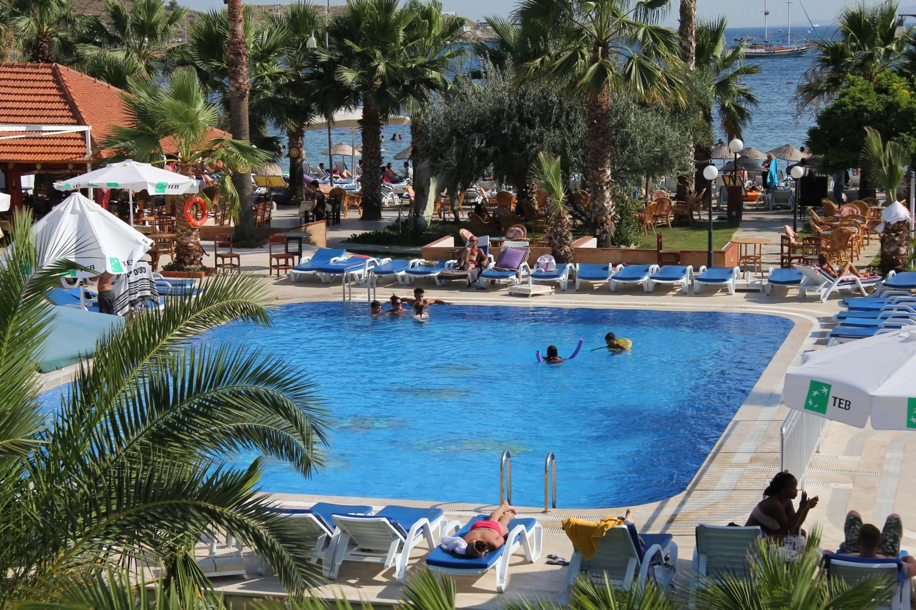 young children in Nagi Beach Hotel
