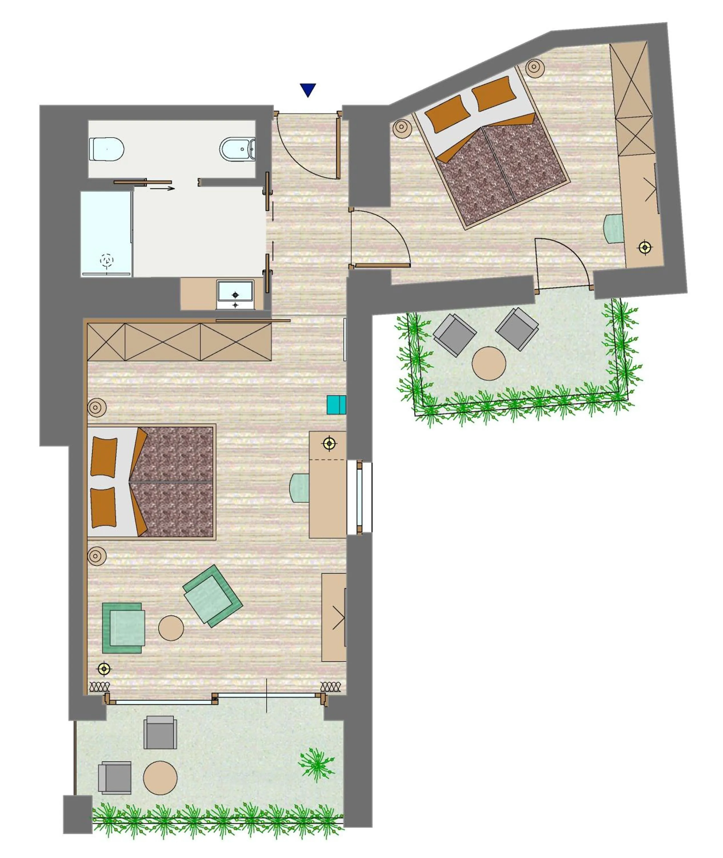 Floor plan in Tirolerhof