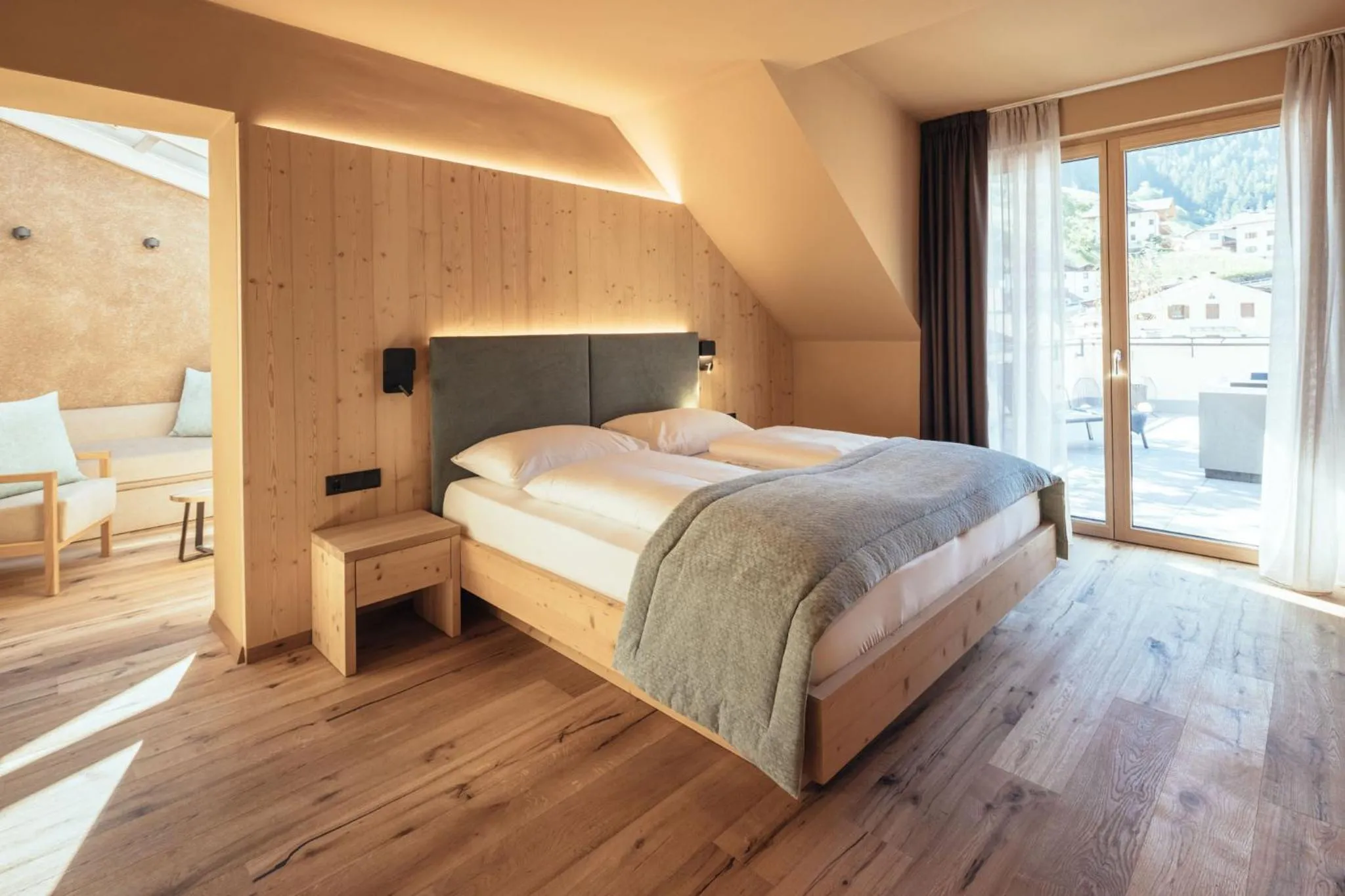 Bed in Tirolerhof