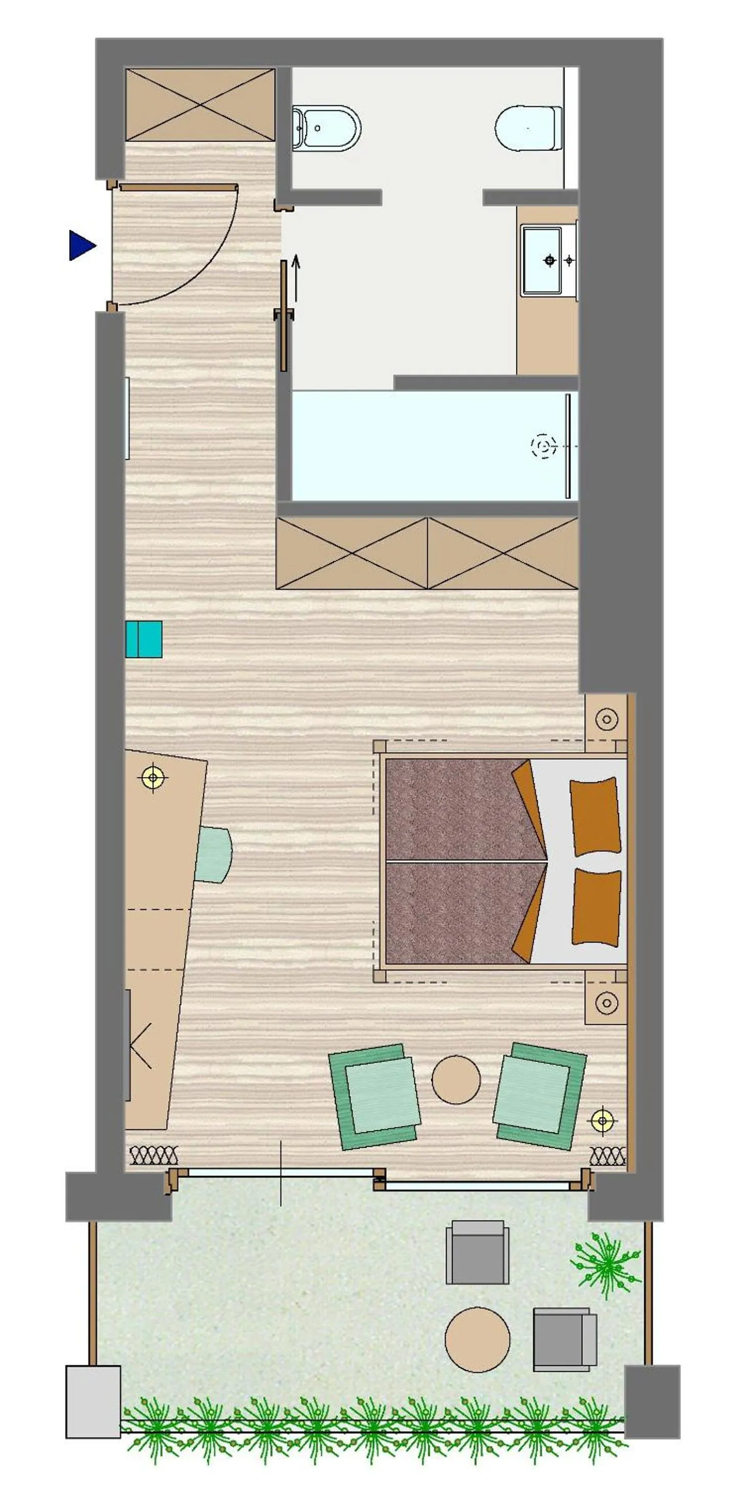 Floor plan in Tirolerhof