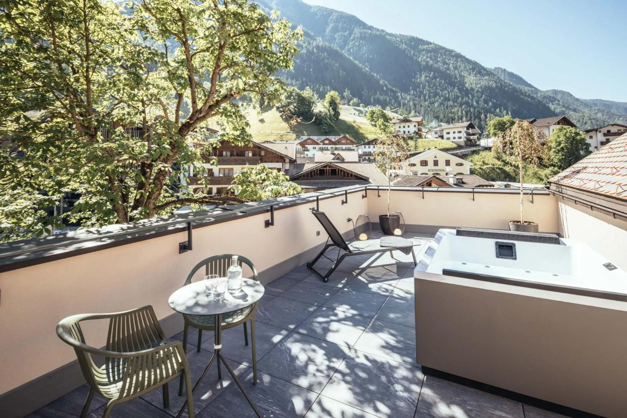 Hot Tub in Tirolerhof