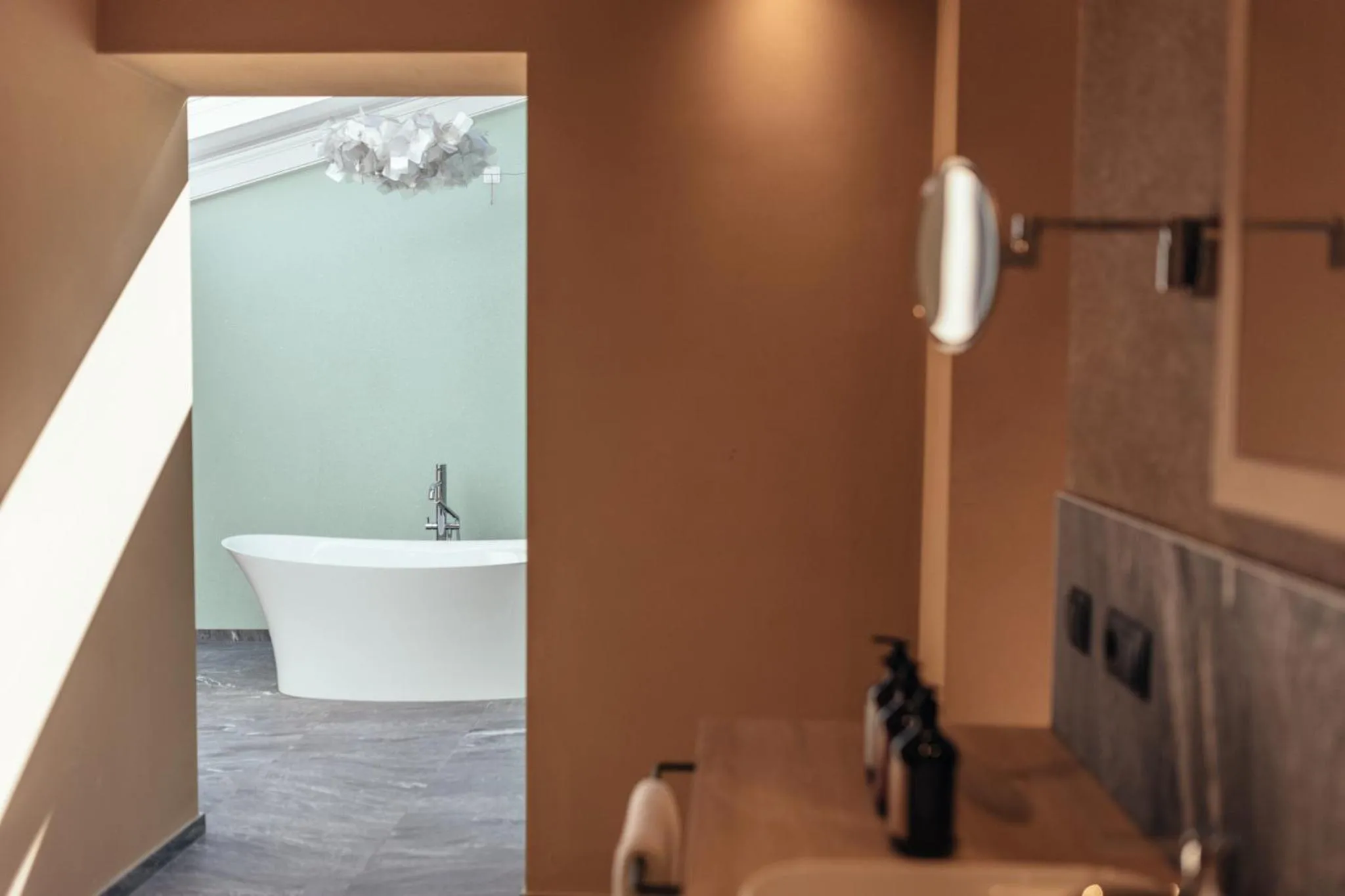 Bathroom in Tirolerhof