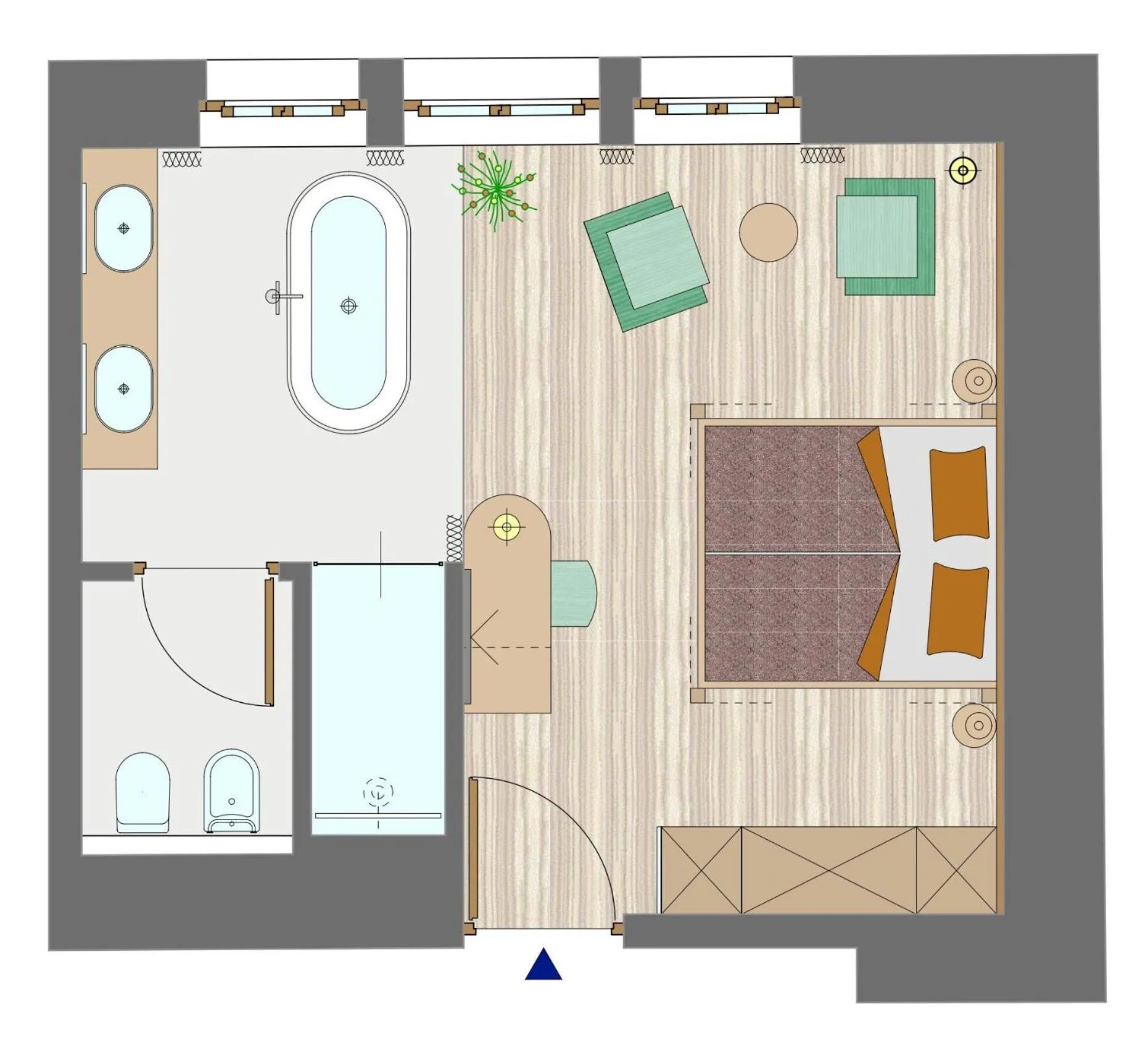 Floor plan in Tirolerhof