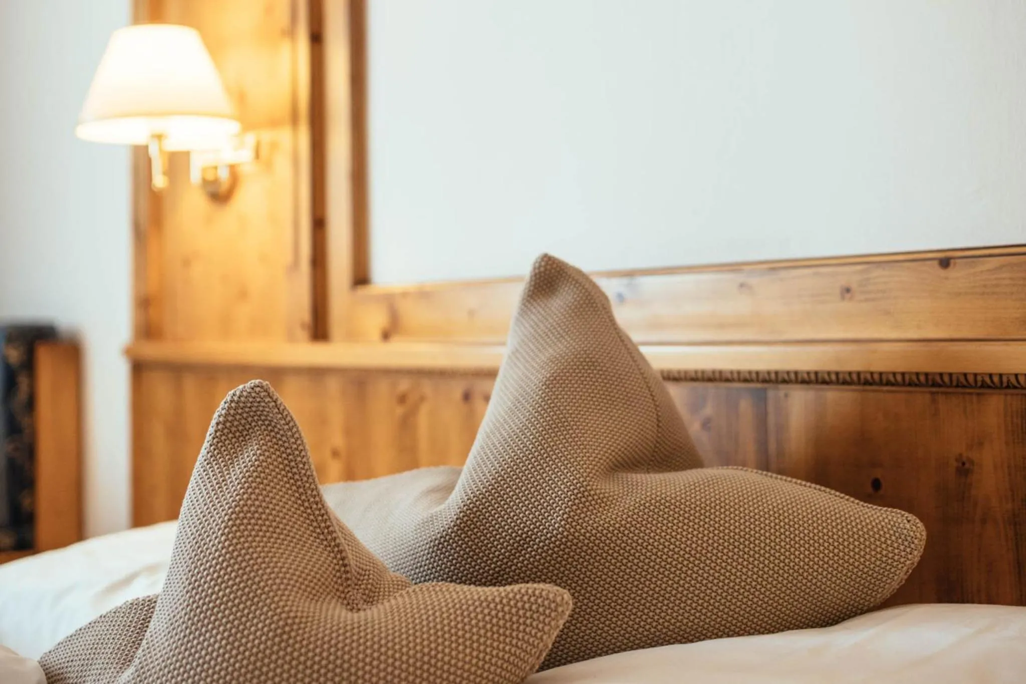 Decorative detail, Bed in Tirolerhof