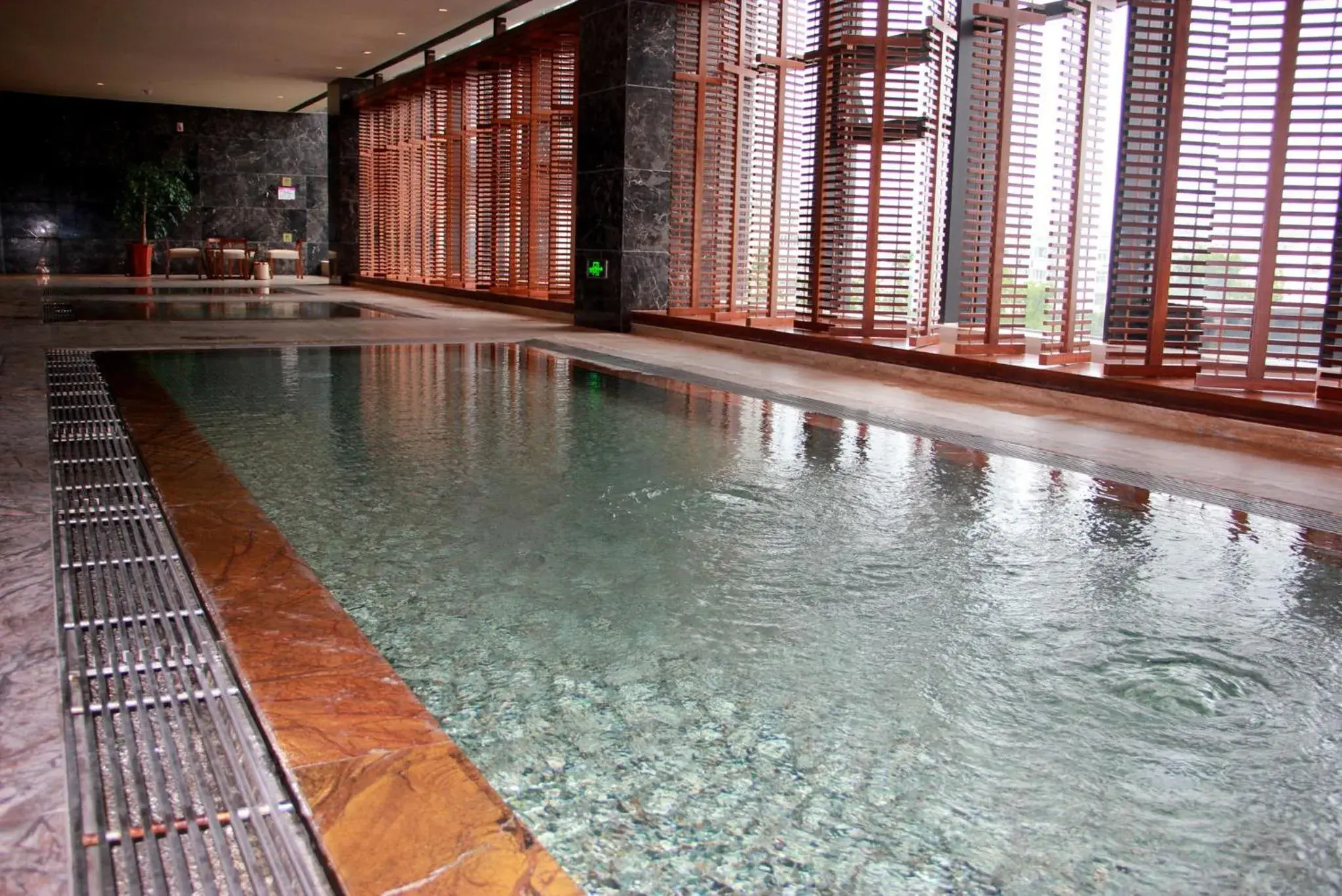 Swimming pool in Crowne Plaza Hefei by IHG Swimming pool in Crowne Plaza Hefei by IHG