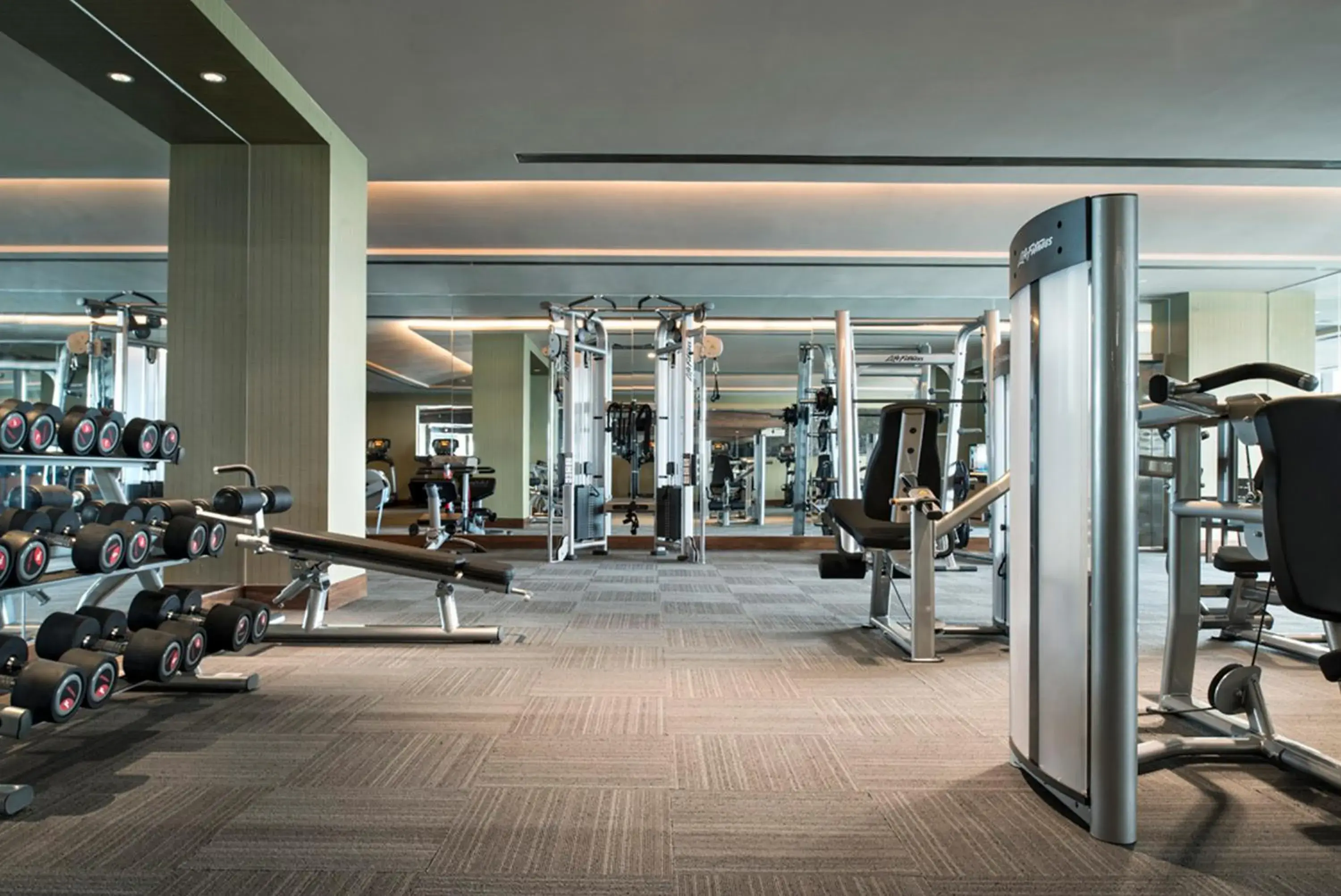 Fitness centre/facilities in Crowne Plaza Hefei by IHG Fitness centre/facilities in Crowne Plaza Hefei by IHG