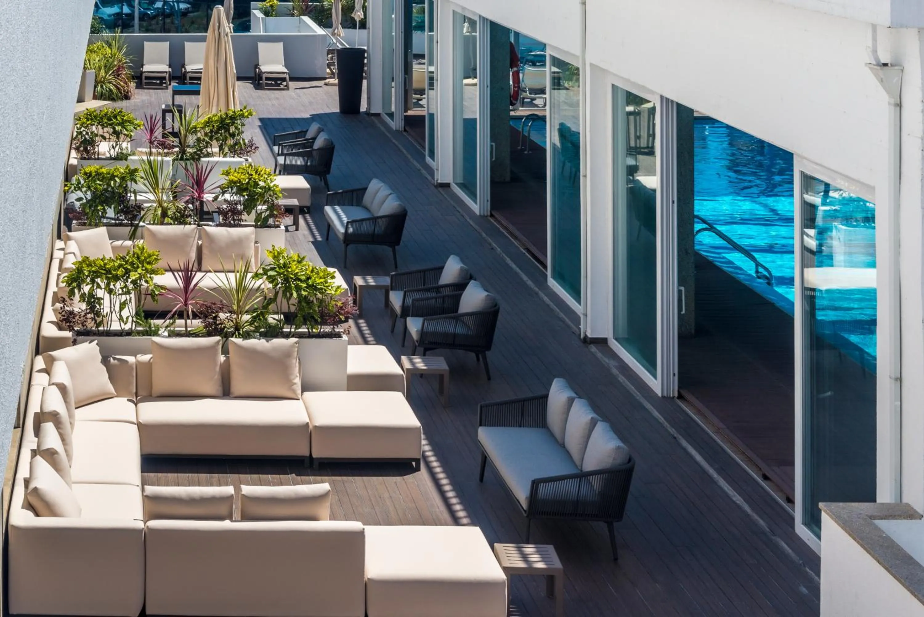 Seating area in Hotel Covilhã Dona Maria Affiliated by Meliá