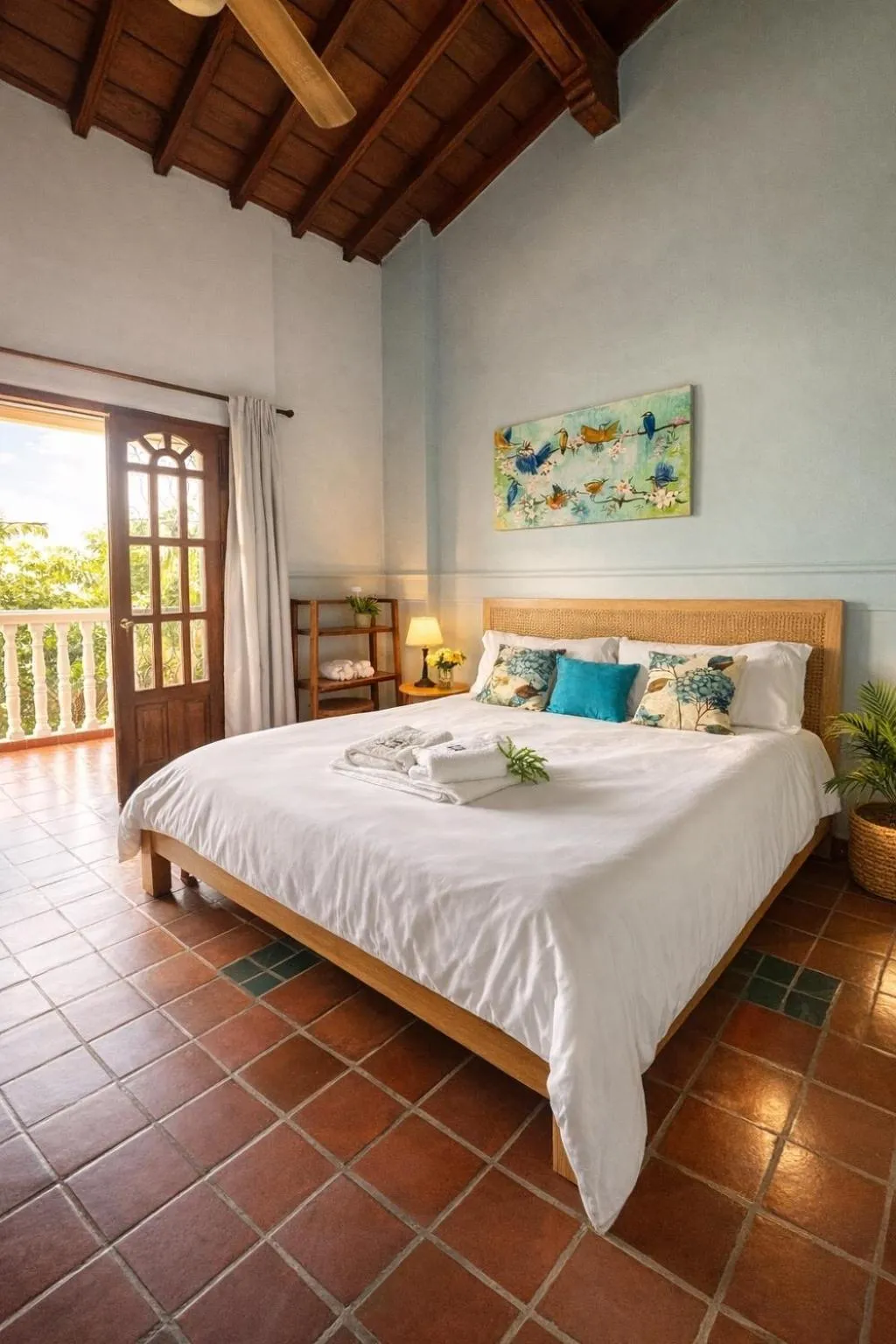 Junior Suite with Balcony - single occupancy in Casa Isabelita