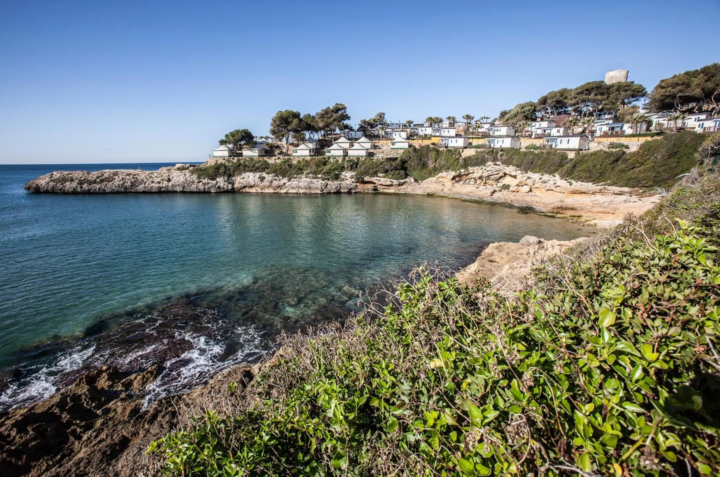 Beach in Camping Estival Torre de la Mora
