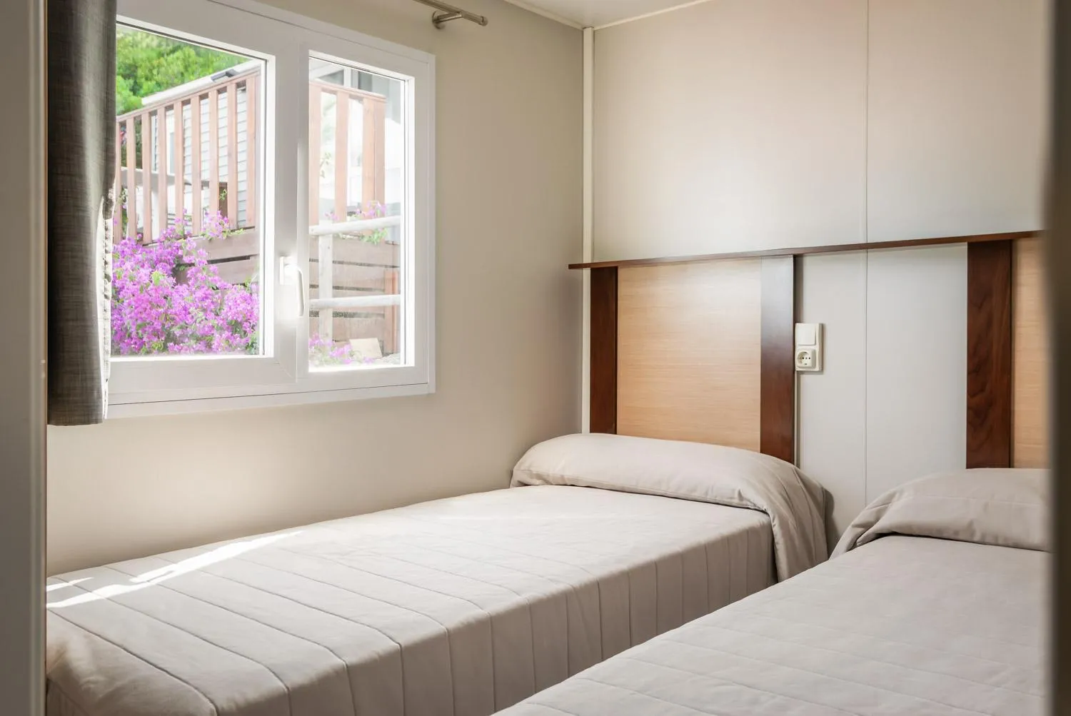 Bed in Camping Estival Torre de la Mora