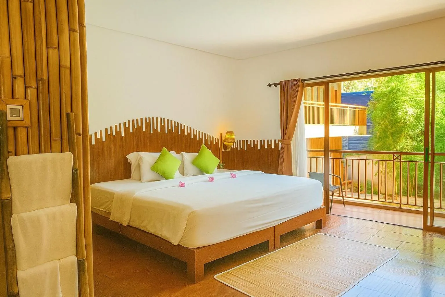 Bed in Karang Lila Bhuana Ubud