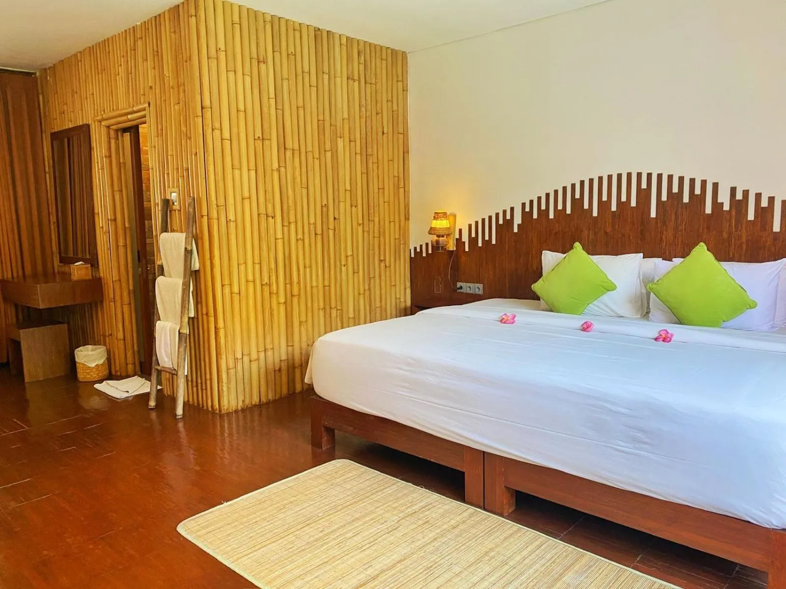 Bed in Karang Lila Bhuana Ubud