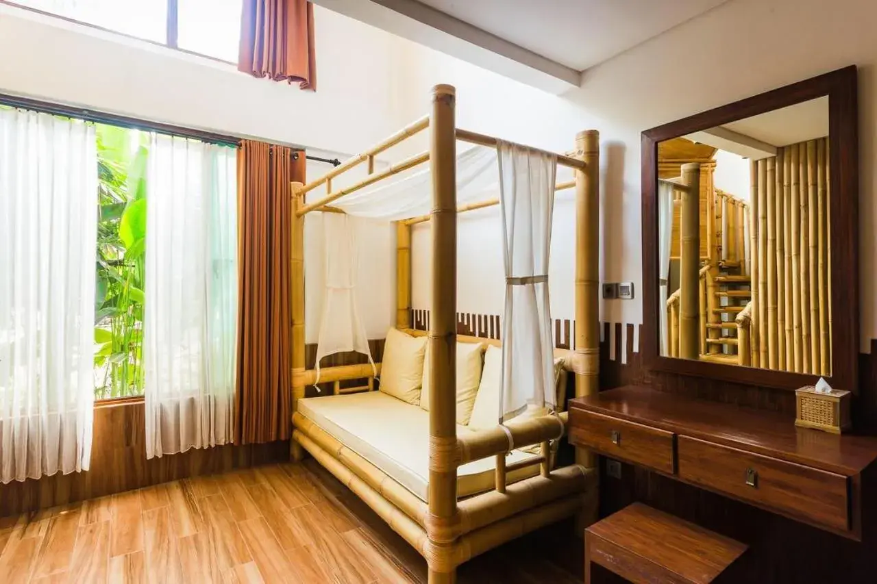 Bed in Karang Lila Bhuana Ubud Bed in Karang Lila Bhuana Ubud