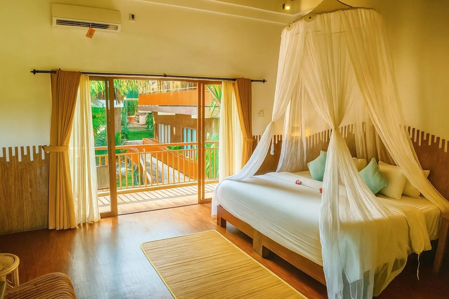 Bed in Karang Lila Bhuana Ubud