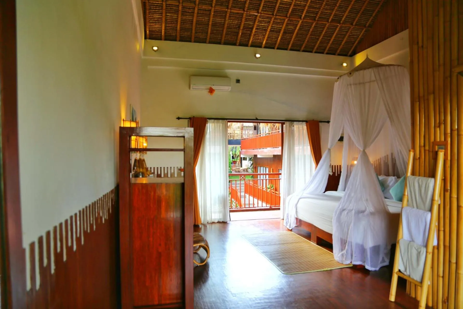 Bed in Karang Lila Bhuana Ubud