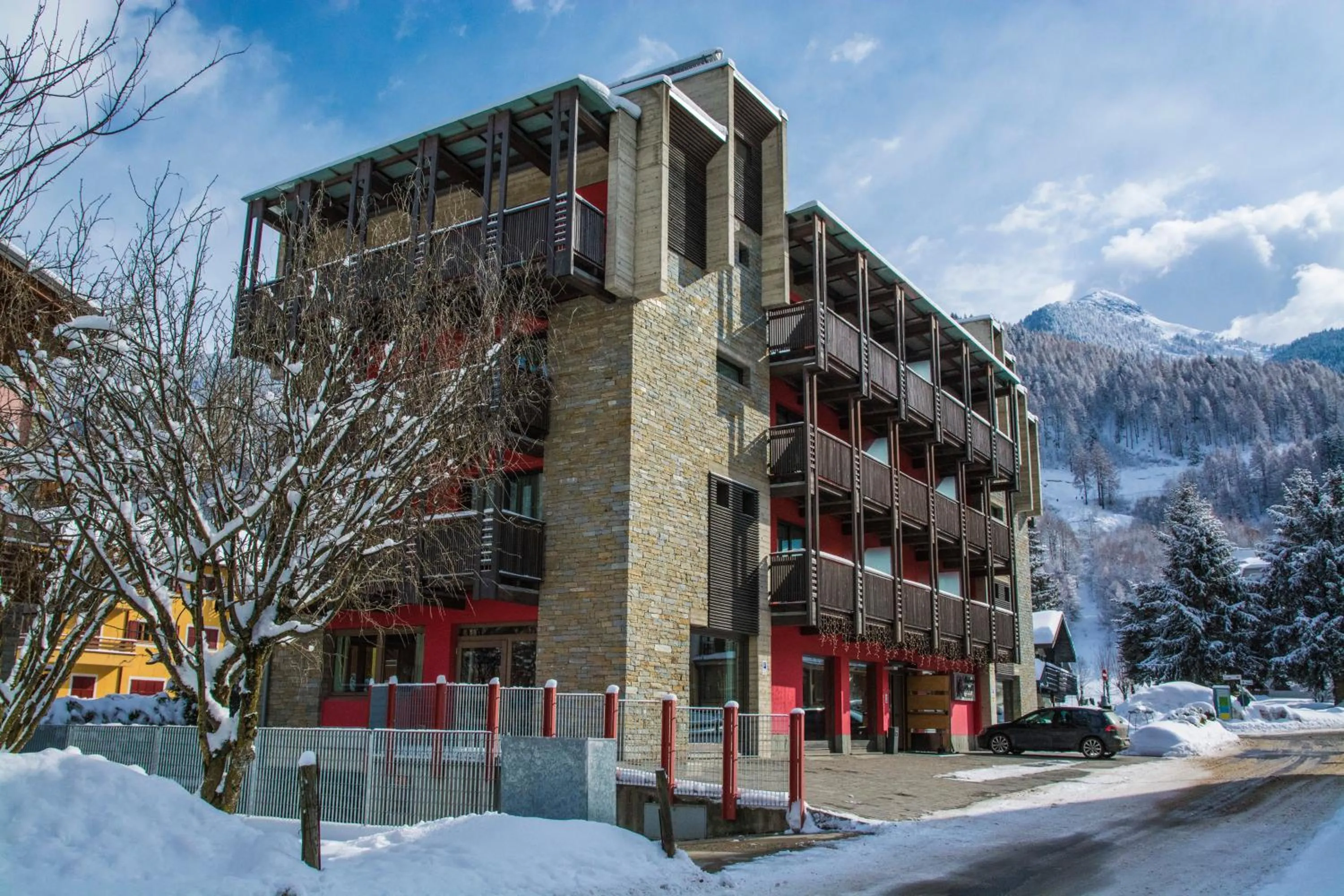 Facade/entrance in Hotel Ambrosini