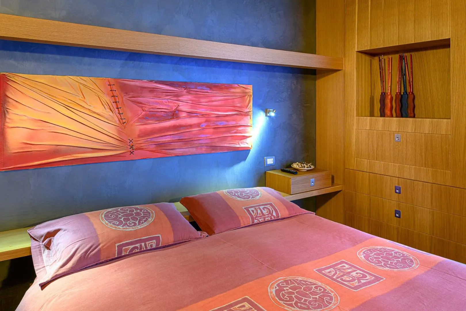 Bed in Hotel Ambrosini