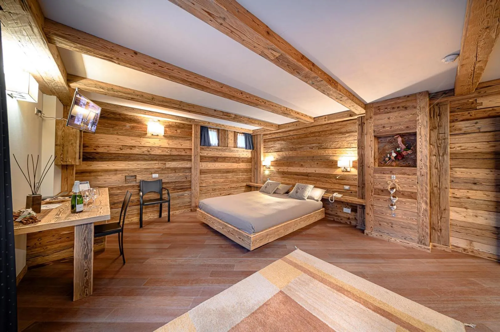 Bed in Hotel Ambrosini