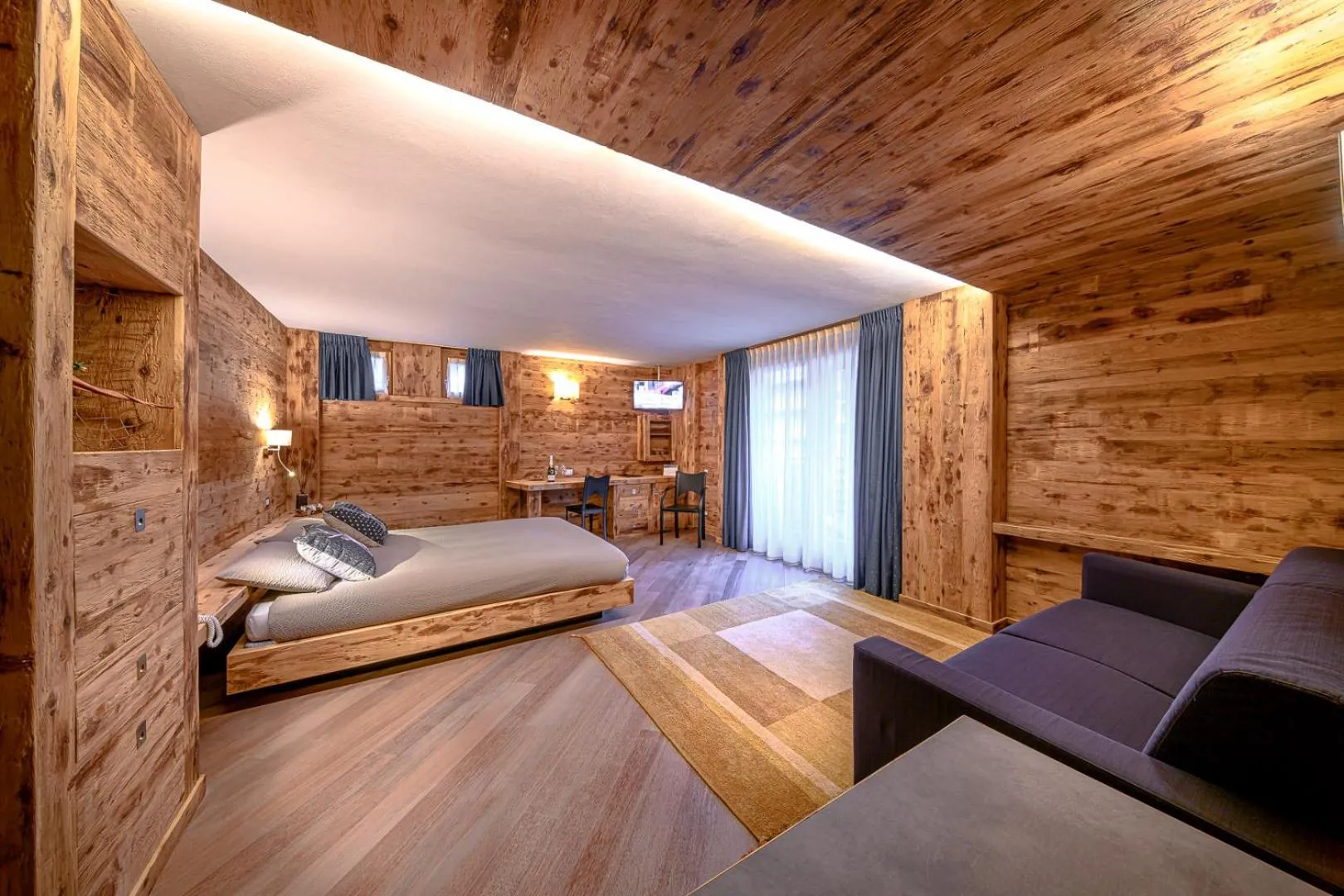 Bed in Hotel Ambrosini