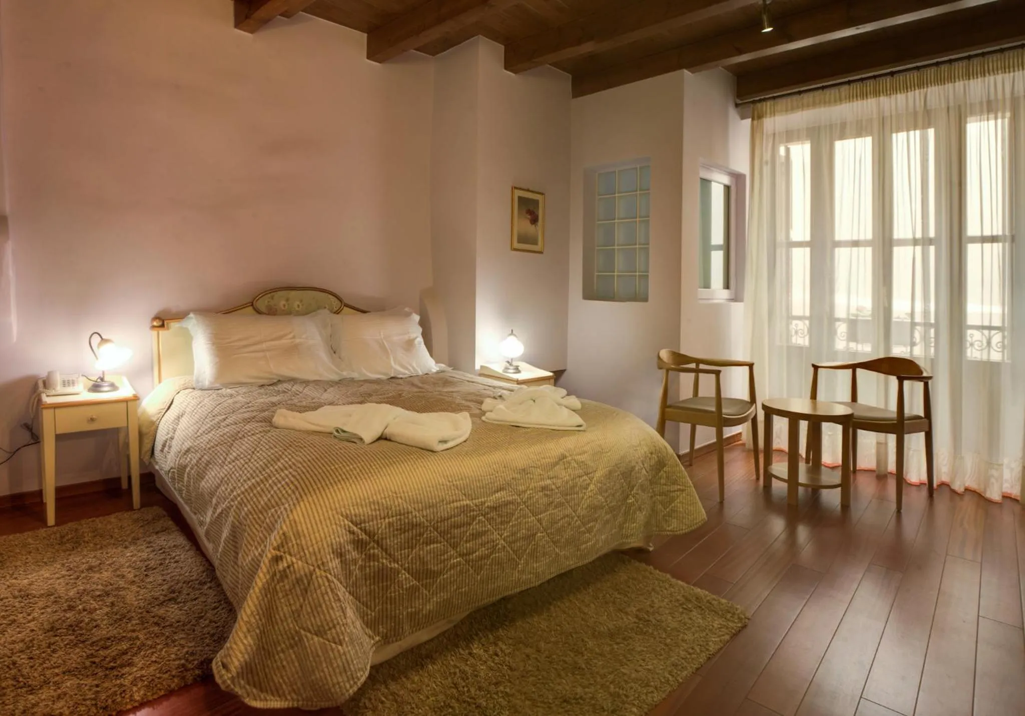 Photo of the whole room, Bed in Palazzo Duca