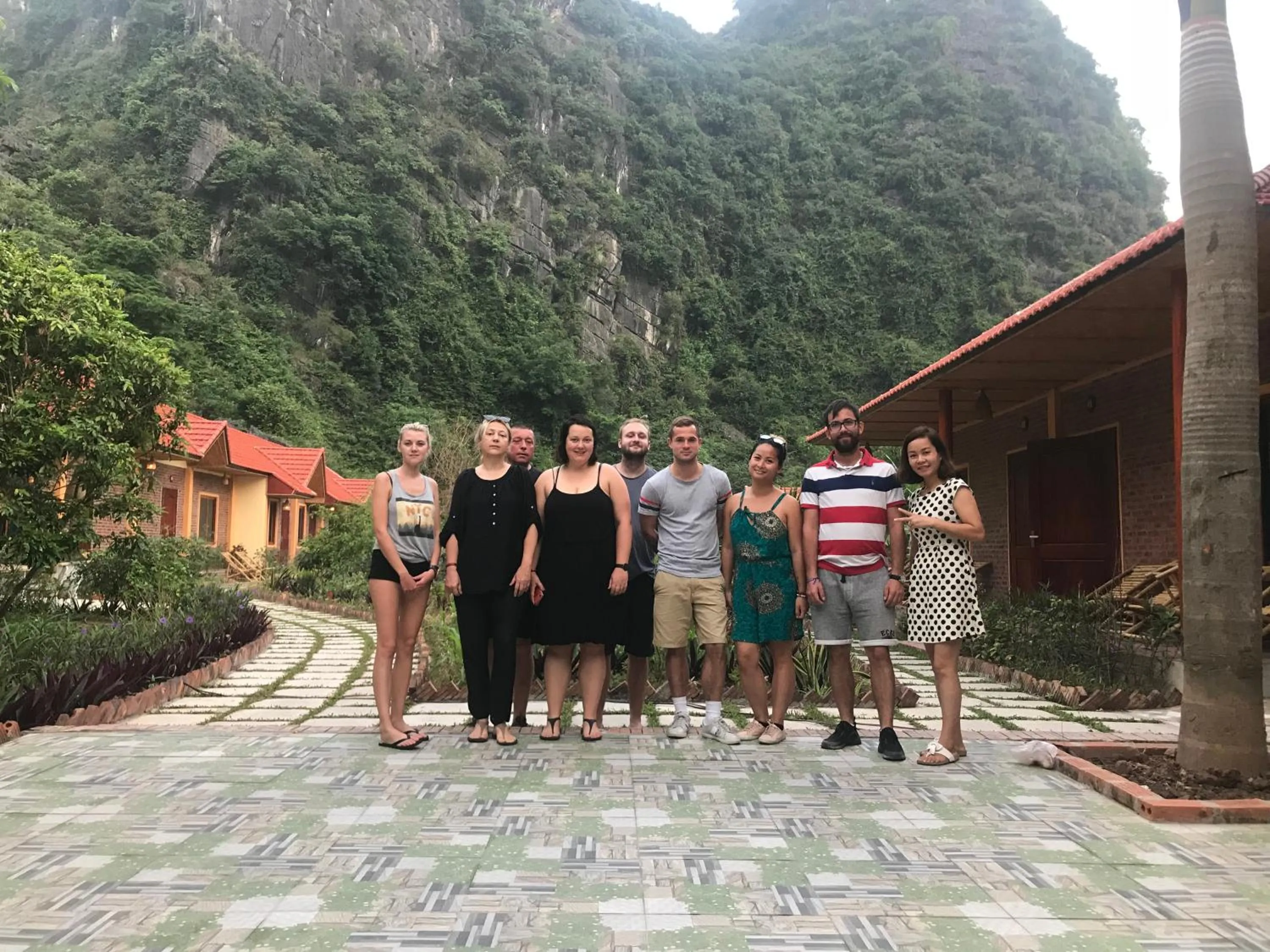 Natural landscape in Moc An Village Tam Coc - Ninh Binh