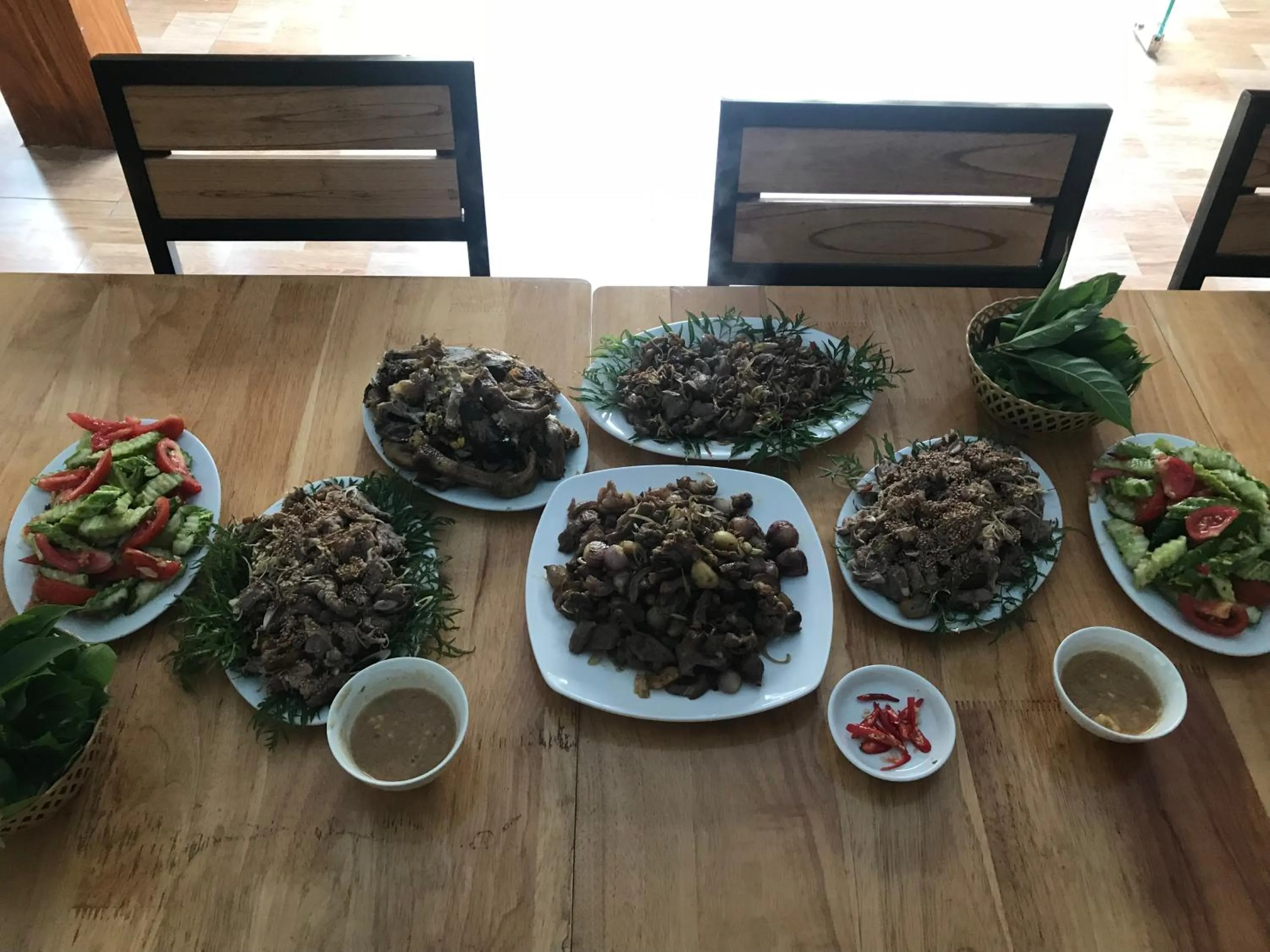Food close-up in Moc An Village Tam Coc - Ninh Binh