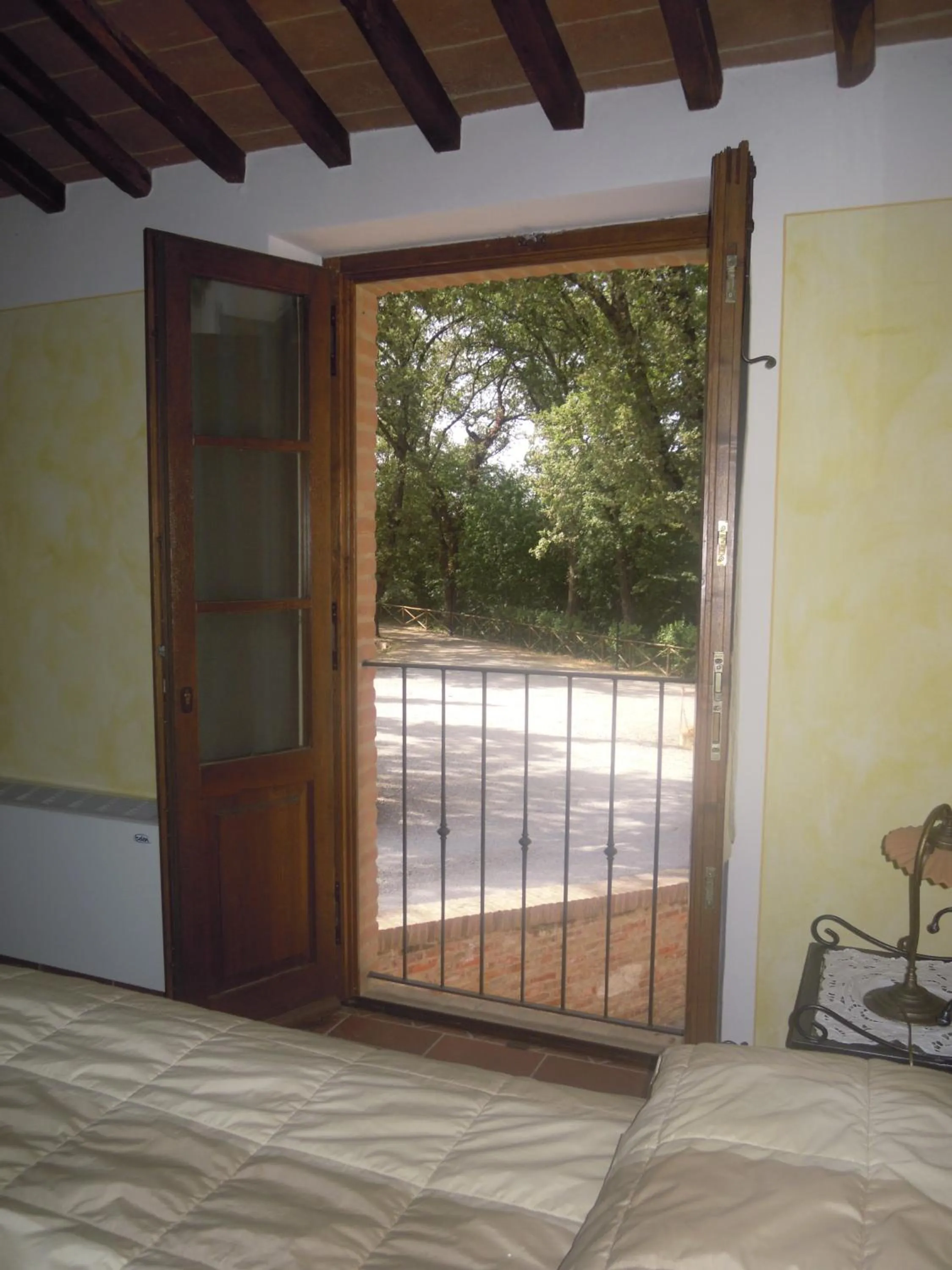 Bed in Piccolo Hotel San Valentino