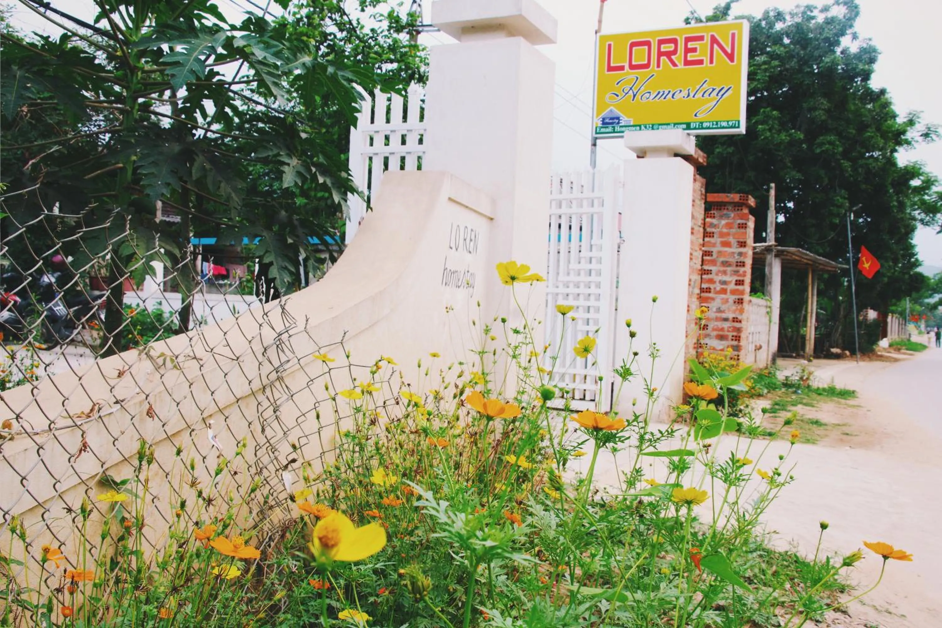 Natural landscape in Loren Homestay