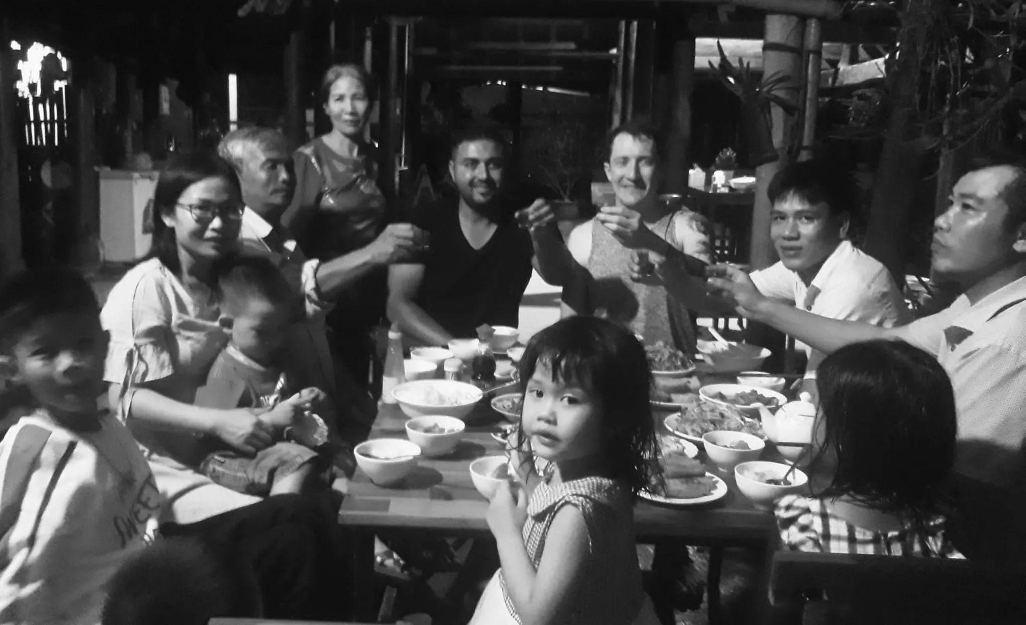 group of guests in Loren Homestay