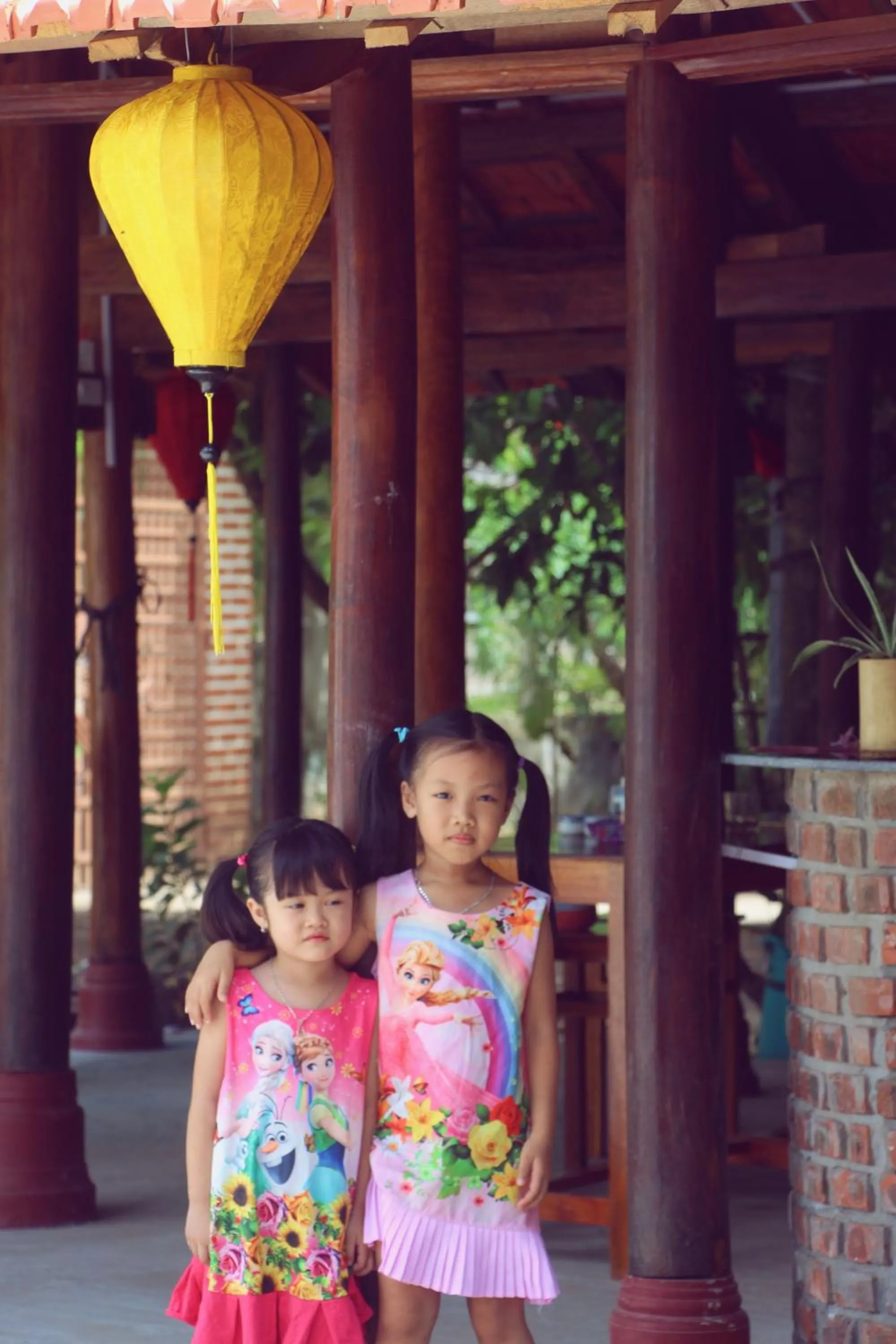 Patio in Loren Homestay