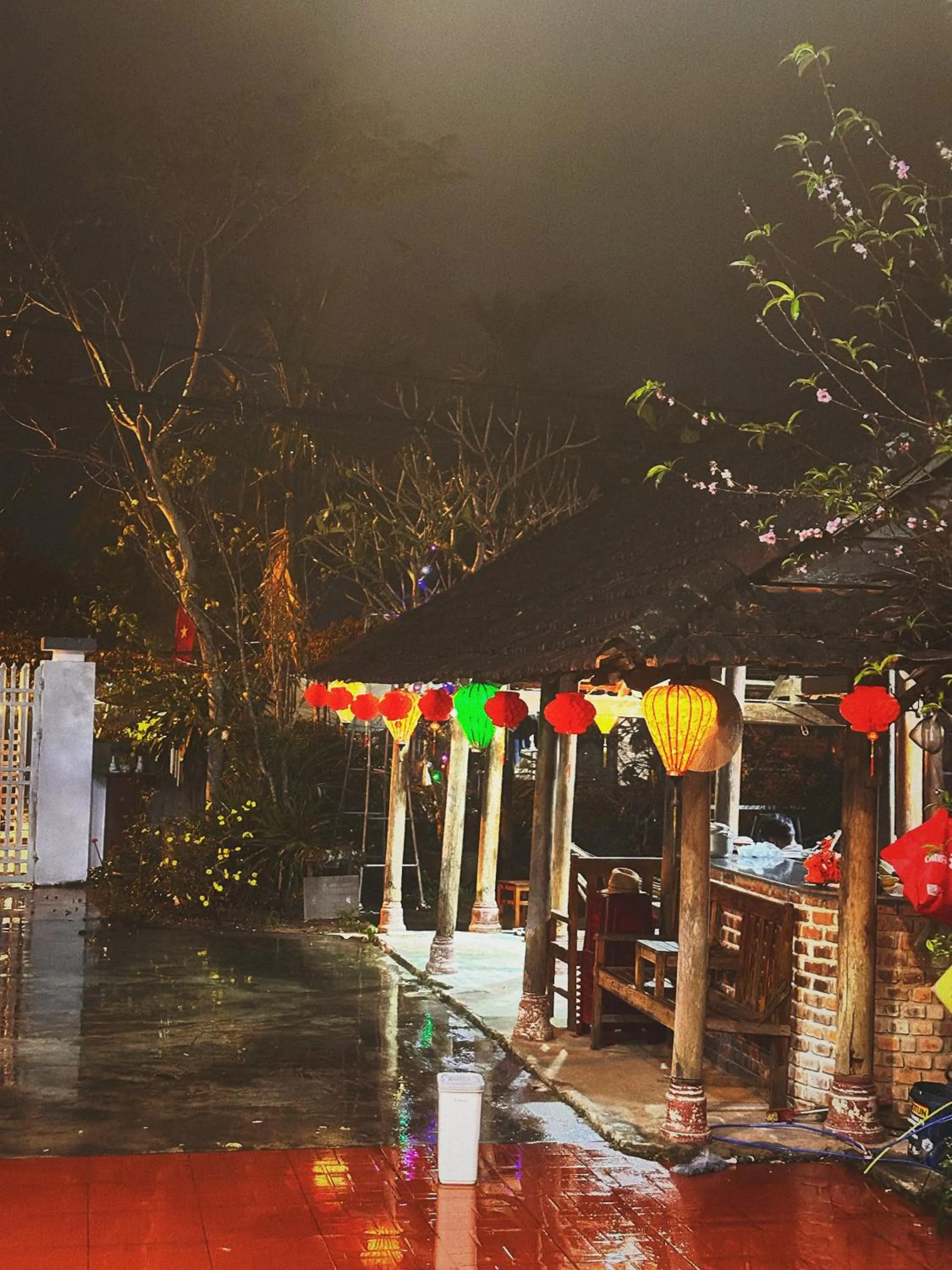 Garden in Loren Homestay