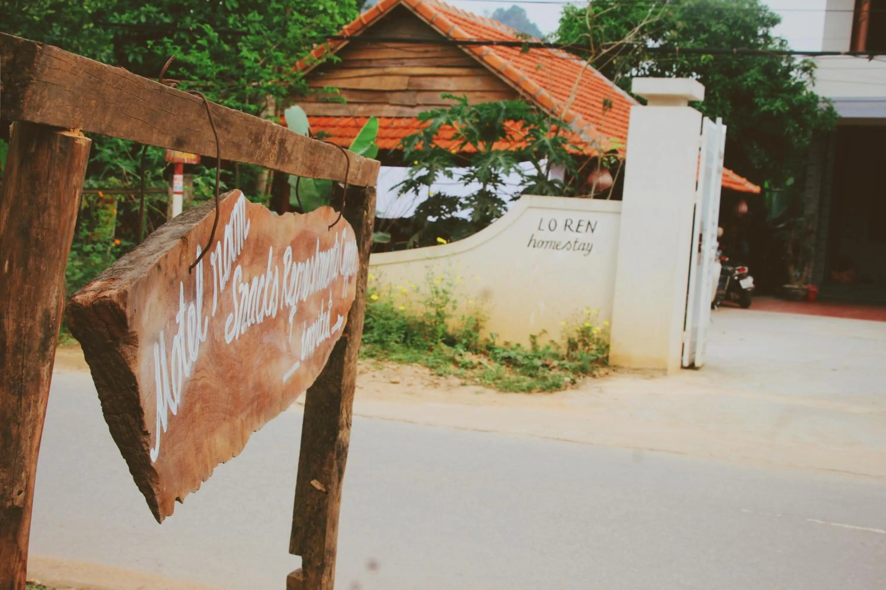 Street view in Loren Homestay