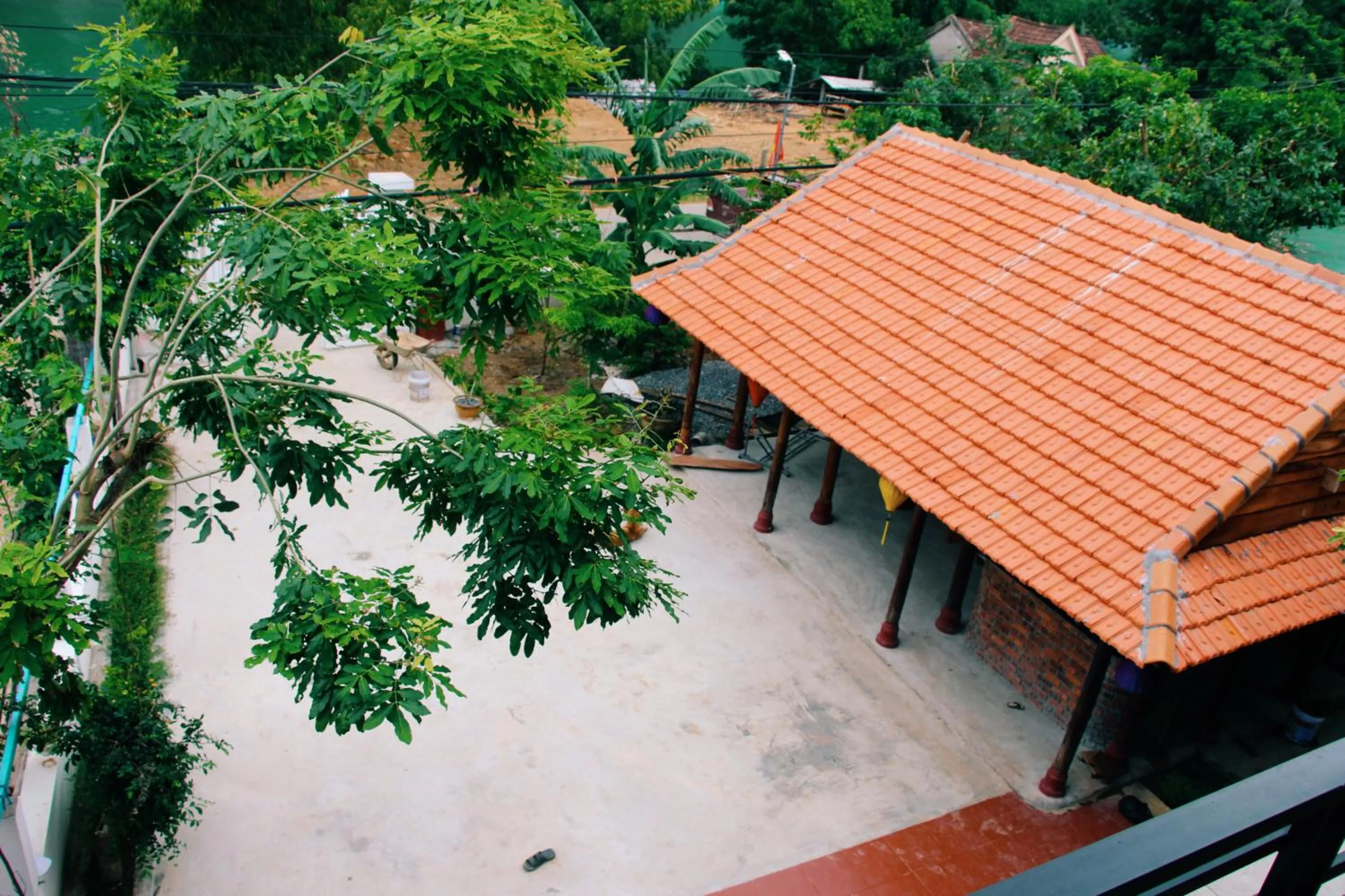 Patio in Loren Homestay