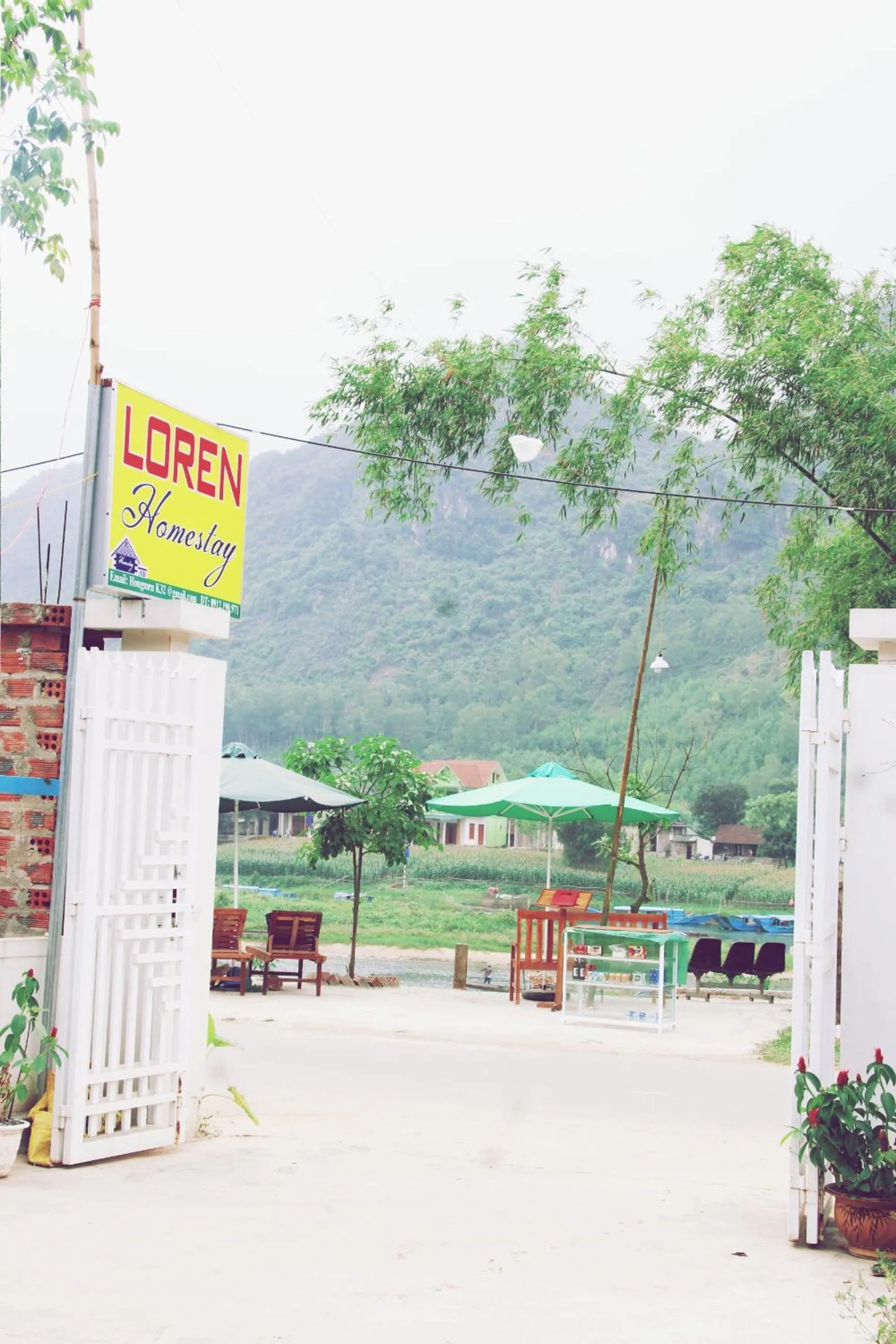 Garden in Loren Homestay
