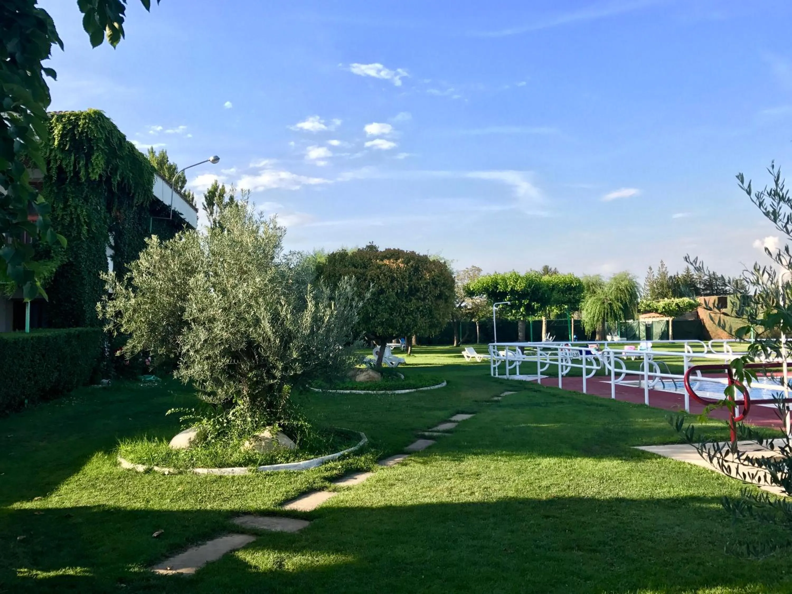 Garden in Hotel Valjunco