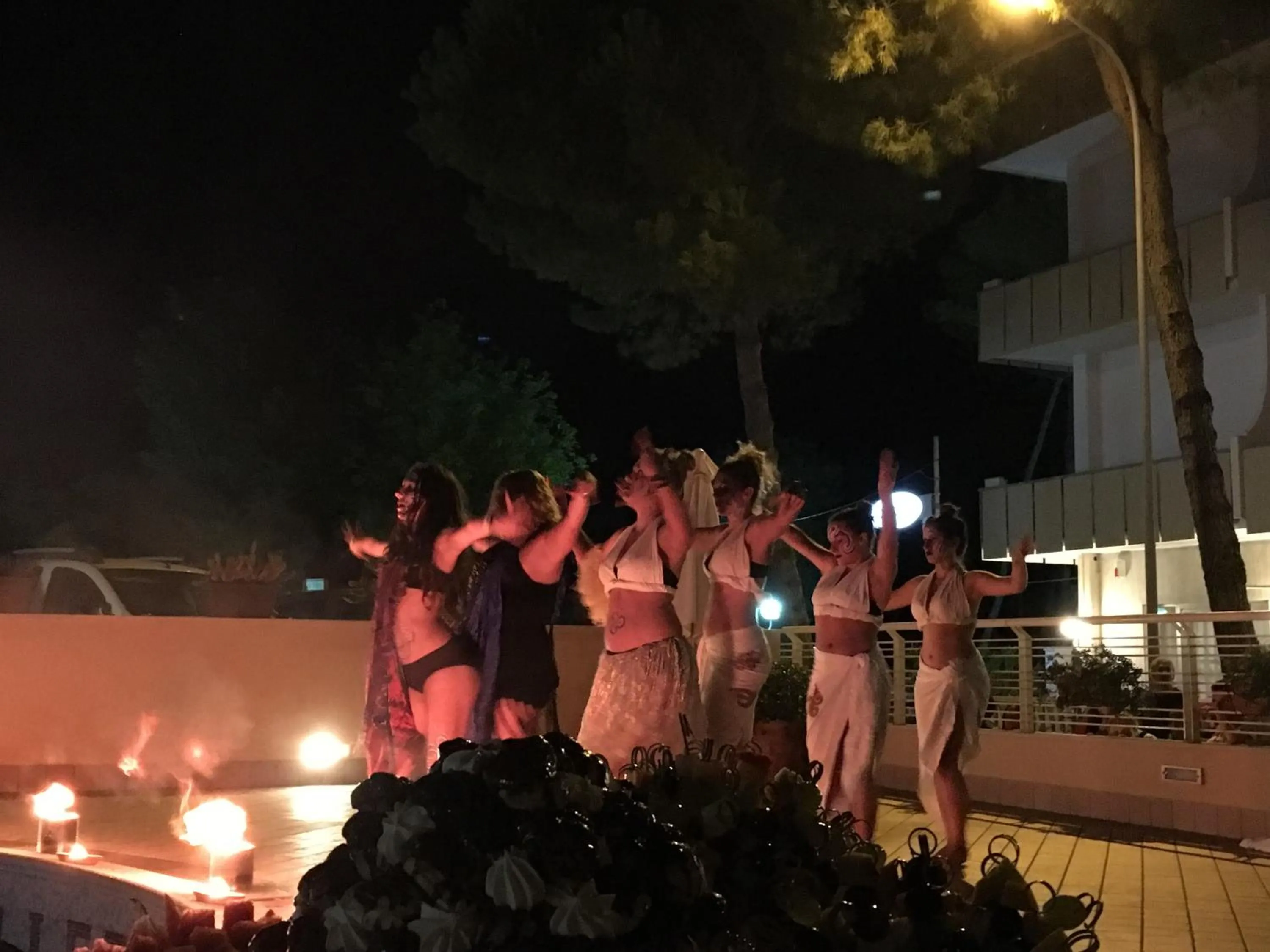 Evening entertainment in Hotel Amico