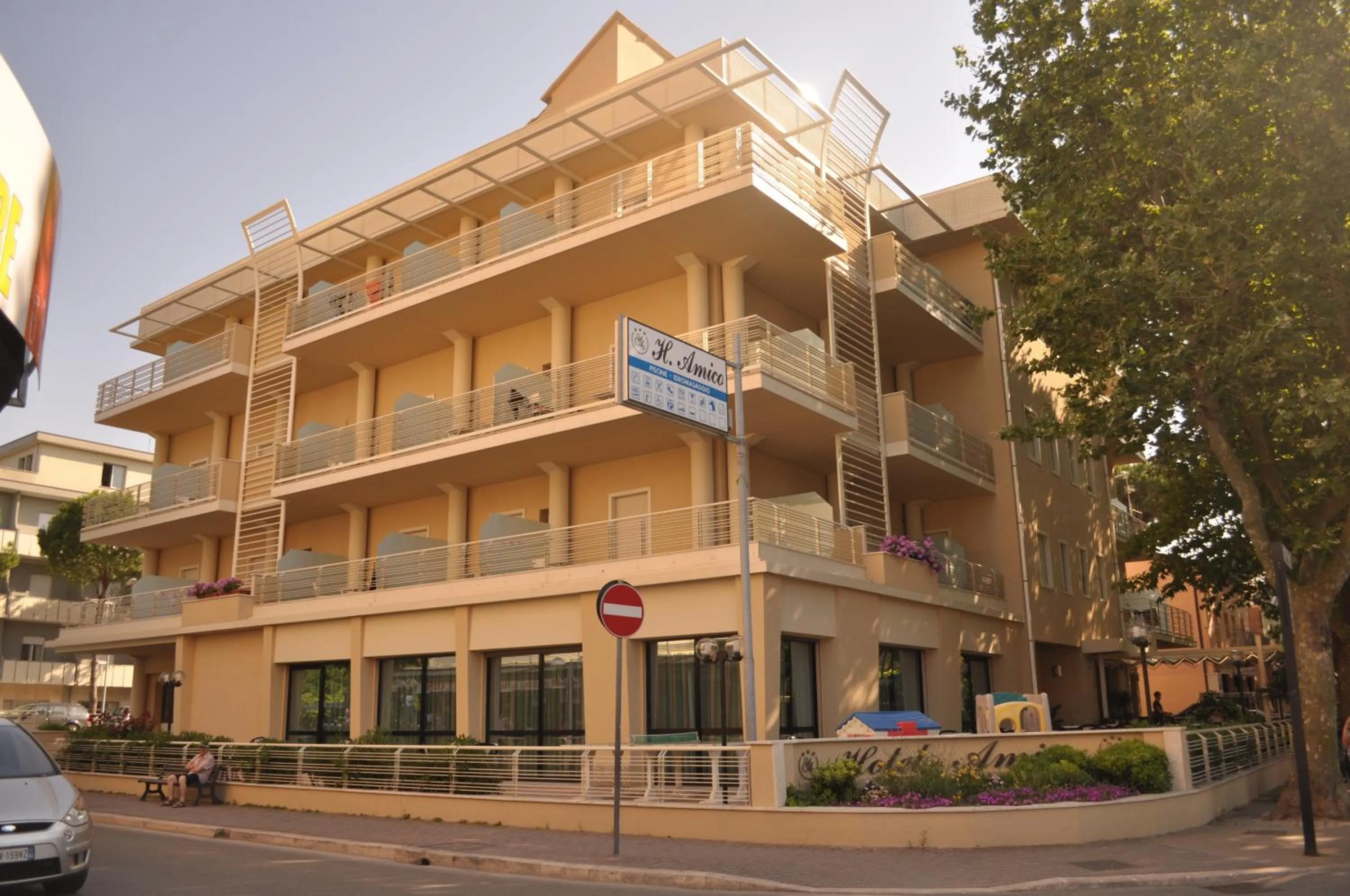 Property building in Hotel Amico