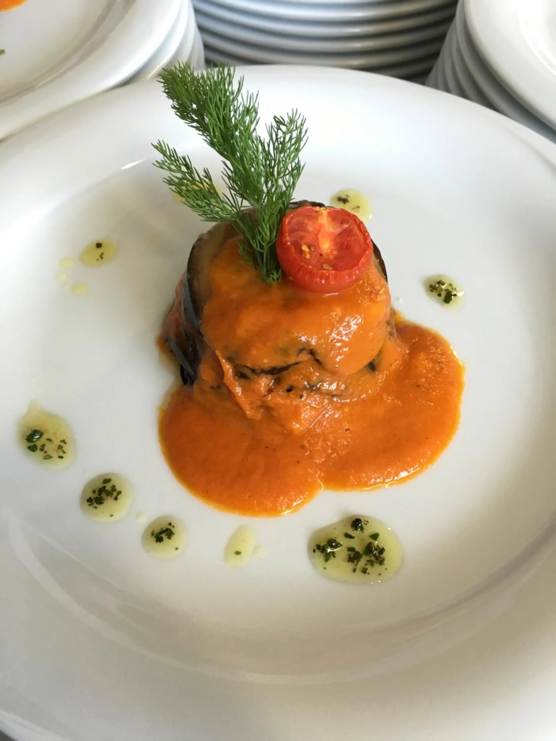 Food close-up in Hotel Amico