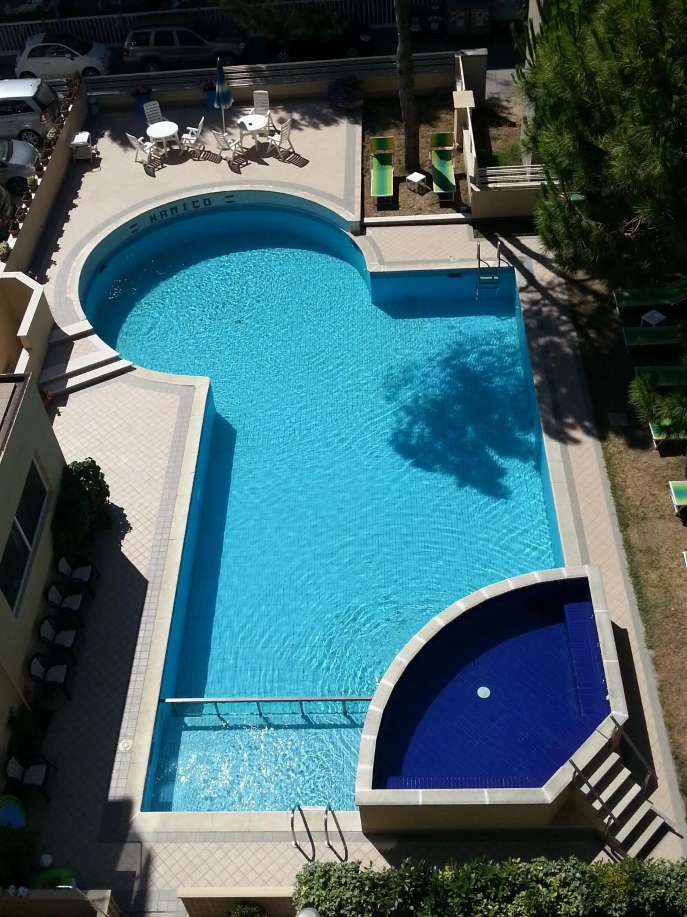 Hot Tub in Hotel Amico
