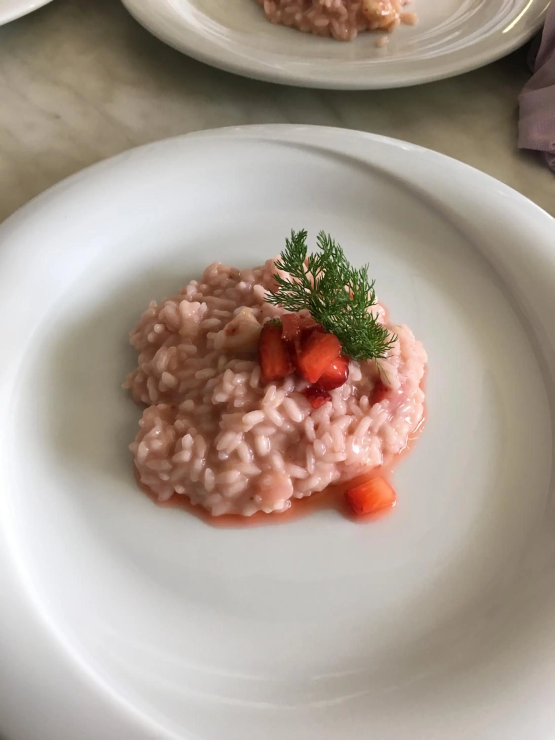 Food close-up in Hotel Amico