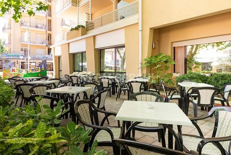 Patio in Hotel Amico
