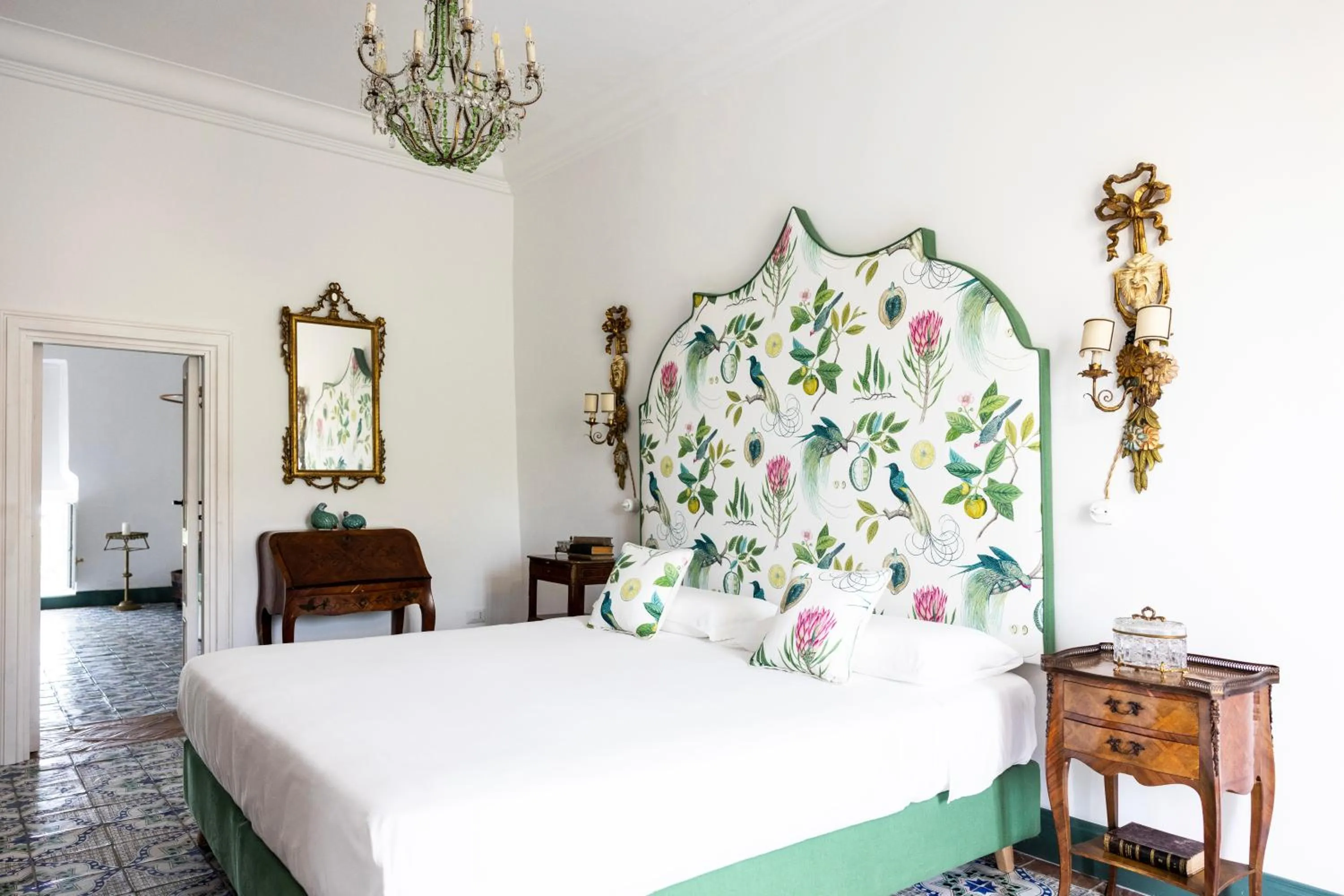 Bed in Villa De Cillis Carafa