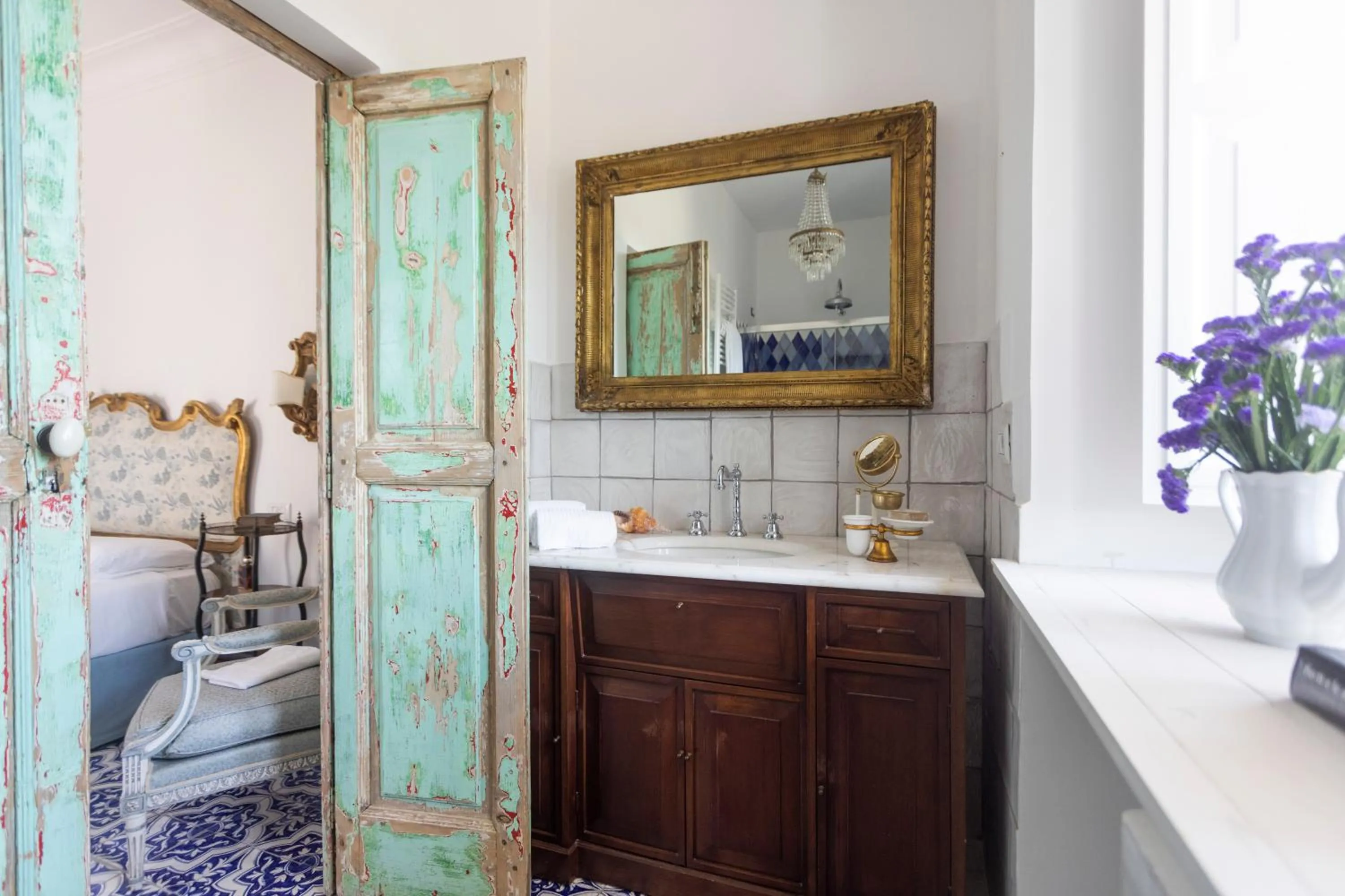 Bathroom in Villa De Cillis Carafa