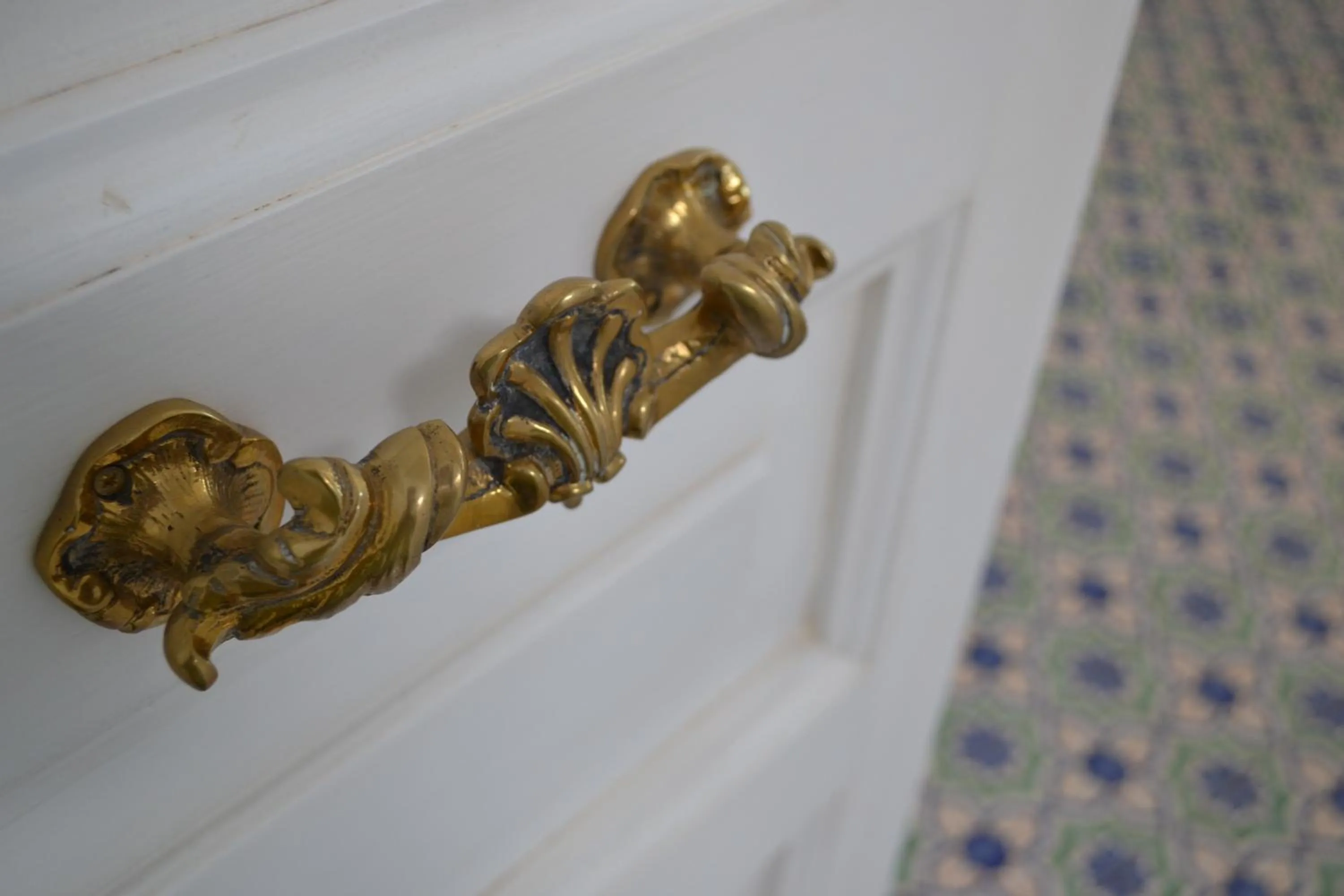 Decorative detail in Villa De Cillis Carafa