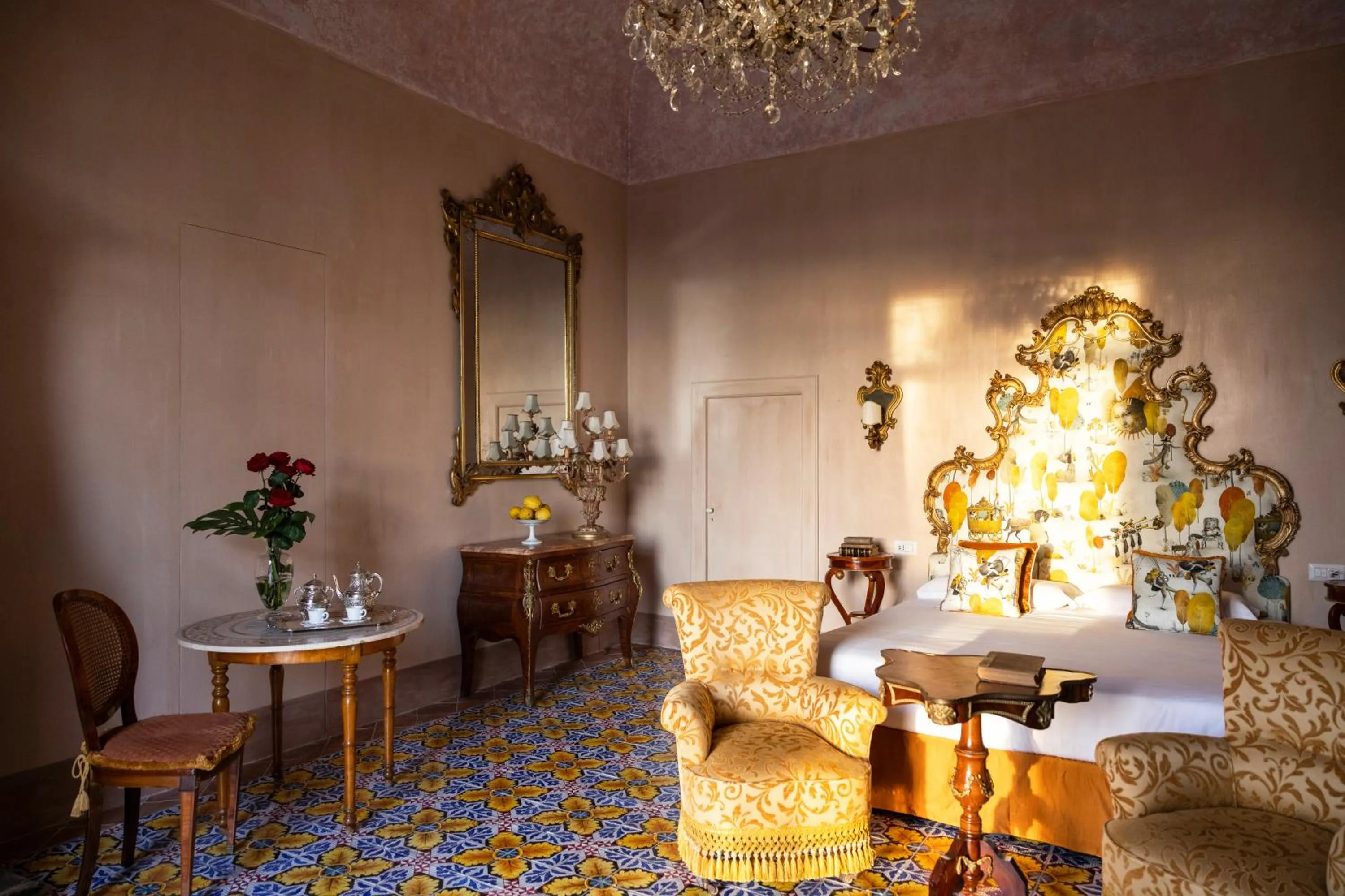 Bed in Villa De Cillis Carafa