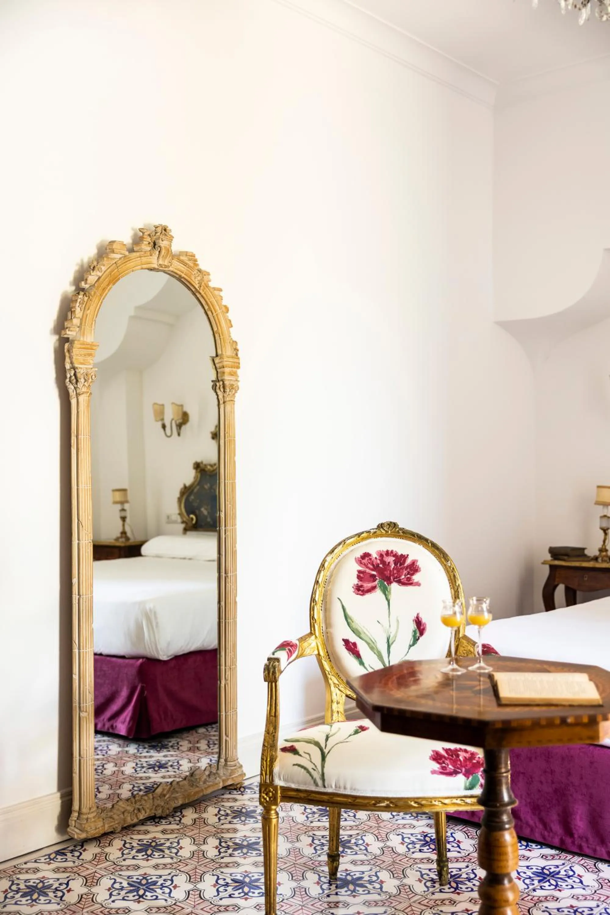 Bed in Villa De Cillis Carafa