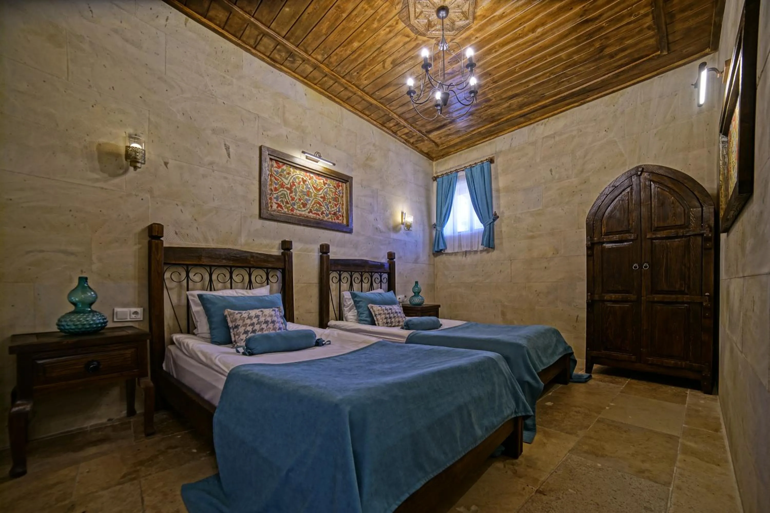 Bed in Doors Of Cappadocia Special Cave Hotel