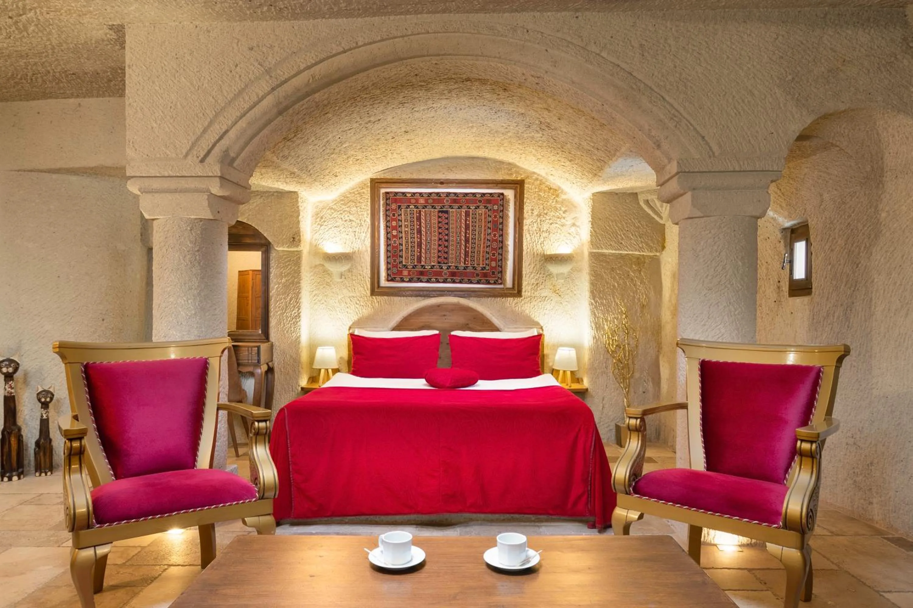 room service, Bed in Doors Of Cappadocia Special Cave Hotel